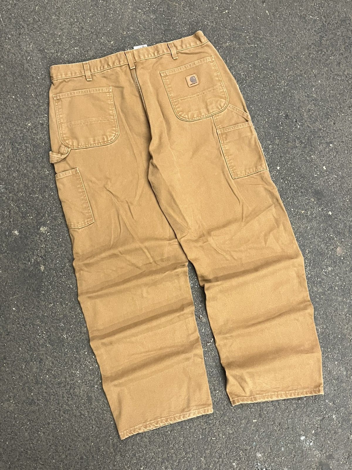 Carhartt × Vintage Carhartt baggy fit workwear pants y2k skater streetwear Size US 36 / EU 52 - 2 Thumbnail