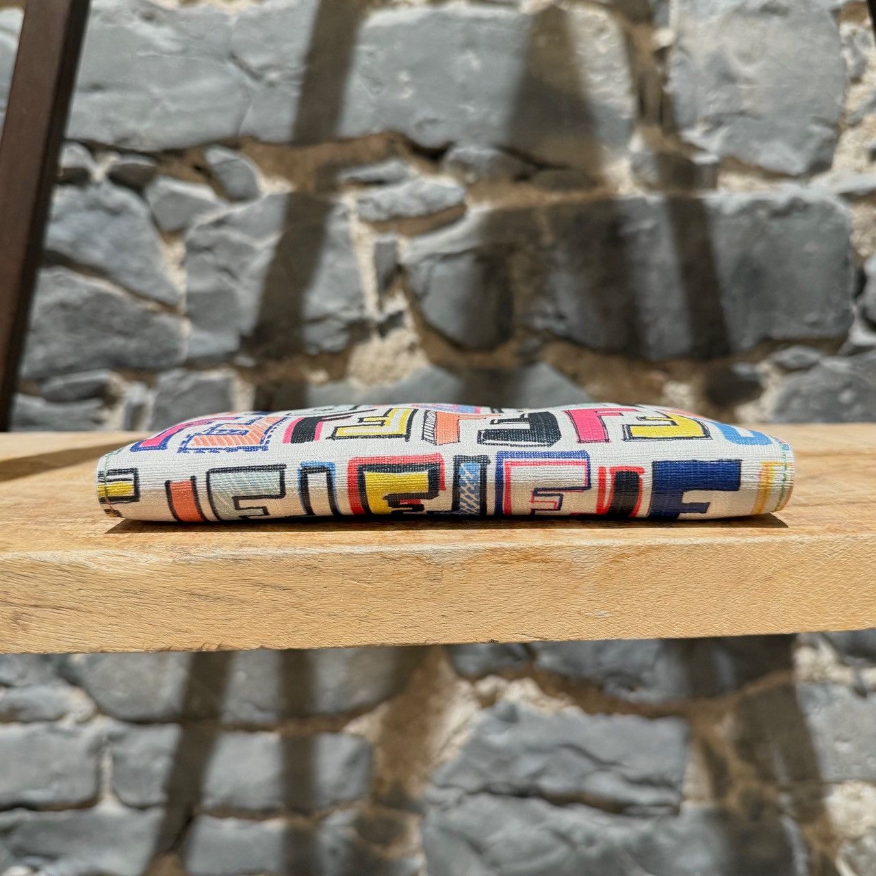 Fendi Fendi Spalmati Zucca FF Multicolour Long Wallet Size ONE SIZE - 8 Thumbnail