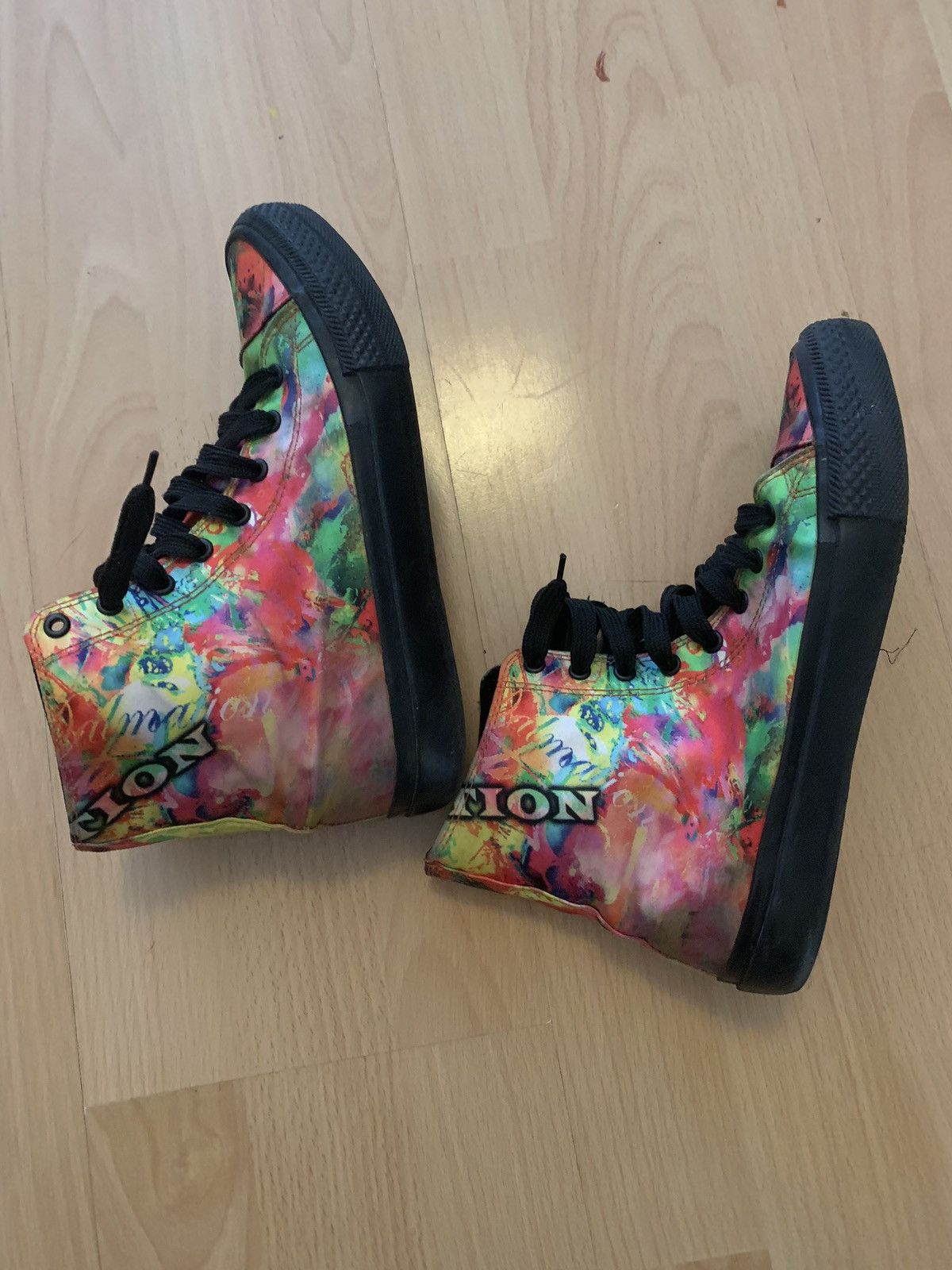 Yohji Yamamoto Yamamoto Buddha high top sneakers Size US 7.5 / IT 37.5 - 4 Thumbnail