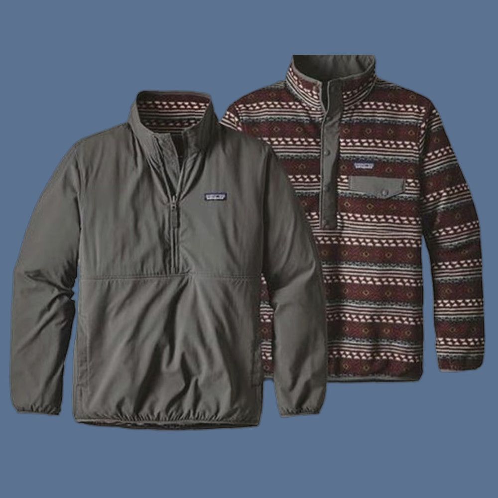 Patagonia NICE! Patagonia Reversible Snap-T Glissade Pullover Mens Small Saltillo Aztec Pullover Reversible 25385 Mens Size US S / EU 44-46 / 1 - 1 Thumbnail