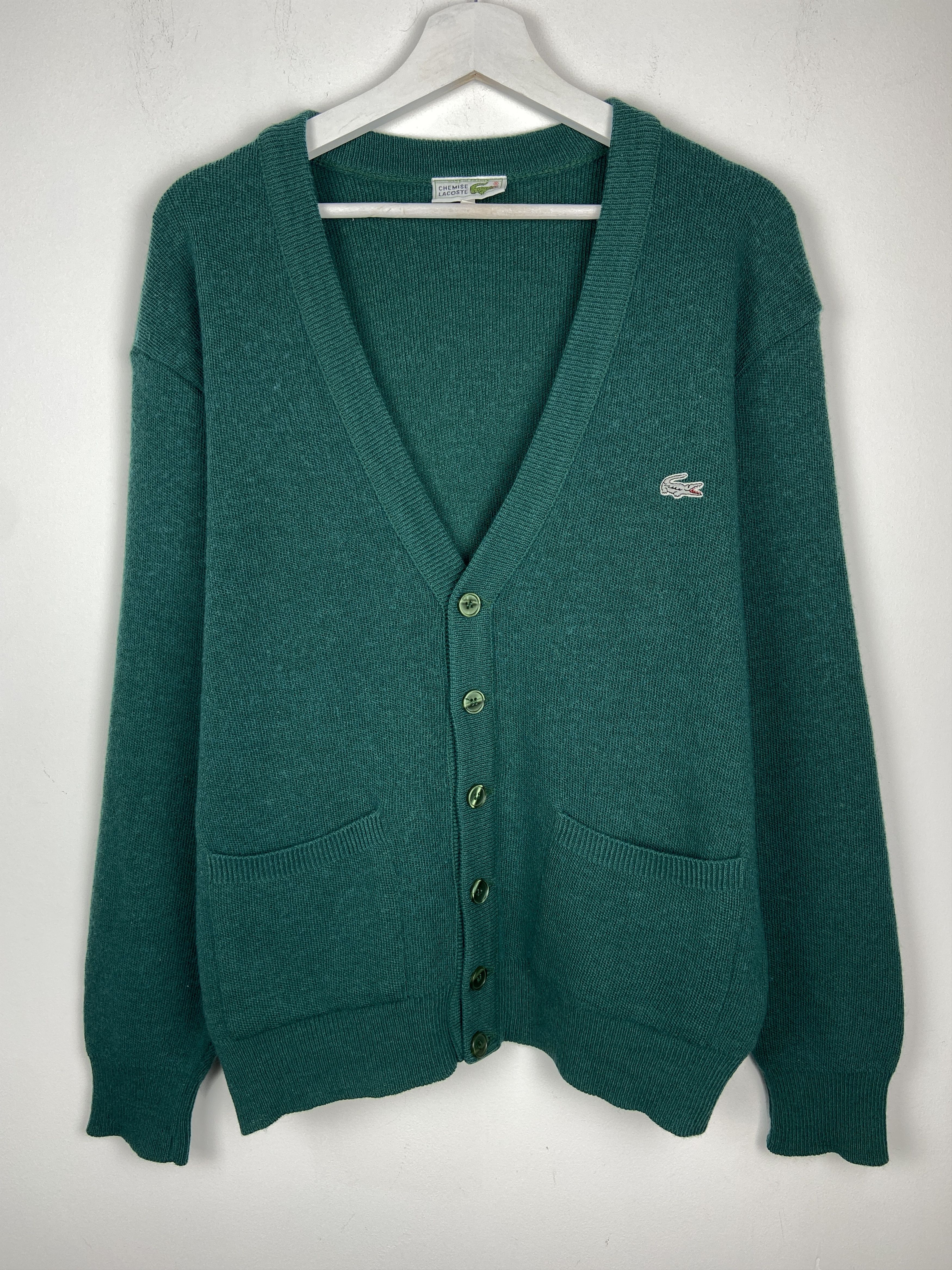 Cardigan lacoste online vert