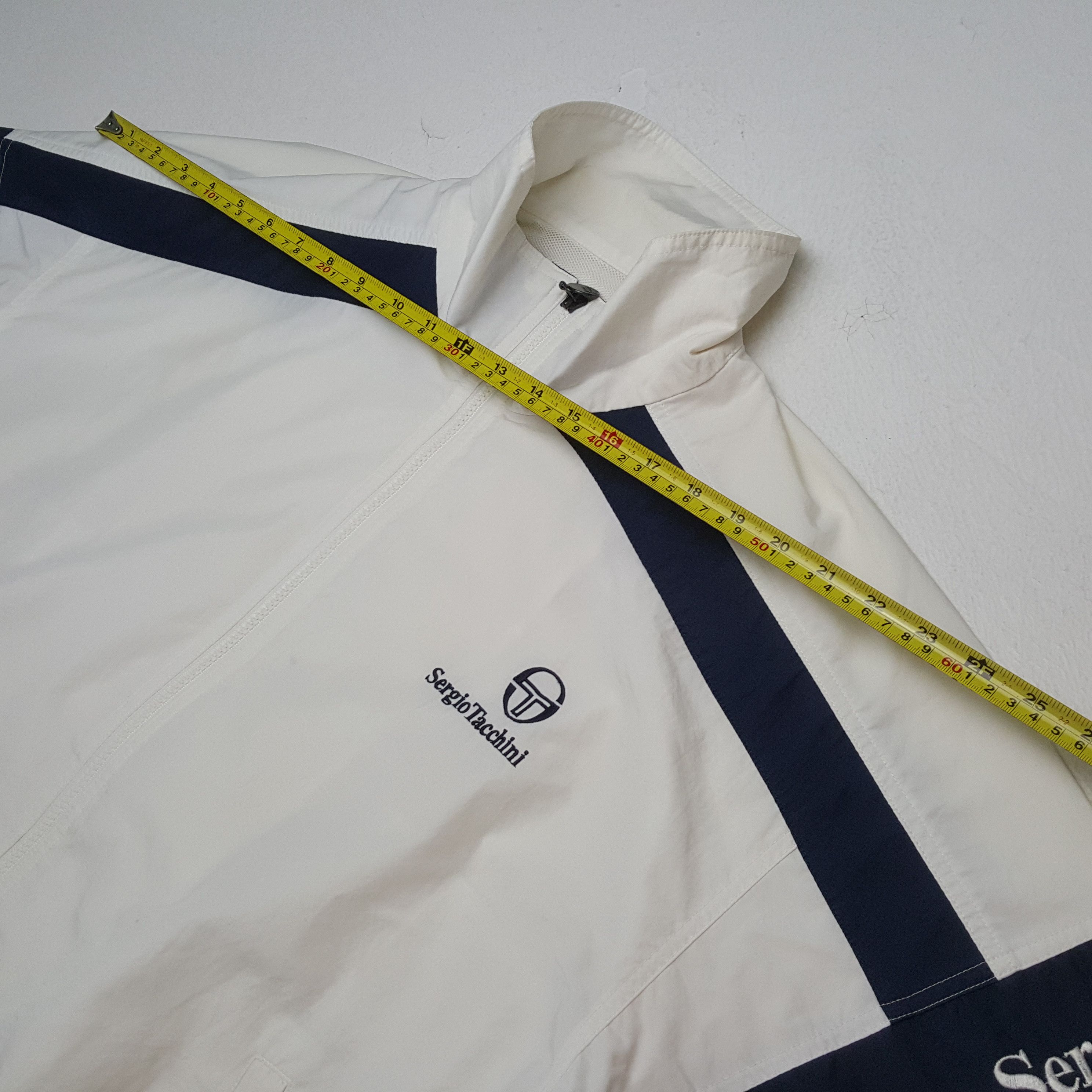 Sergio Tacchini × Vintage SERGIO TACCHINI Sportswear Style Jacket Size US XL / EU 56 / 4 - 4 Thumbnail