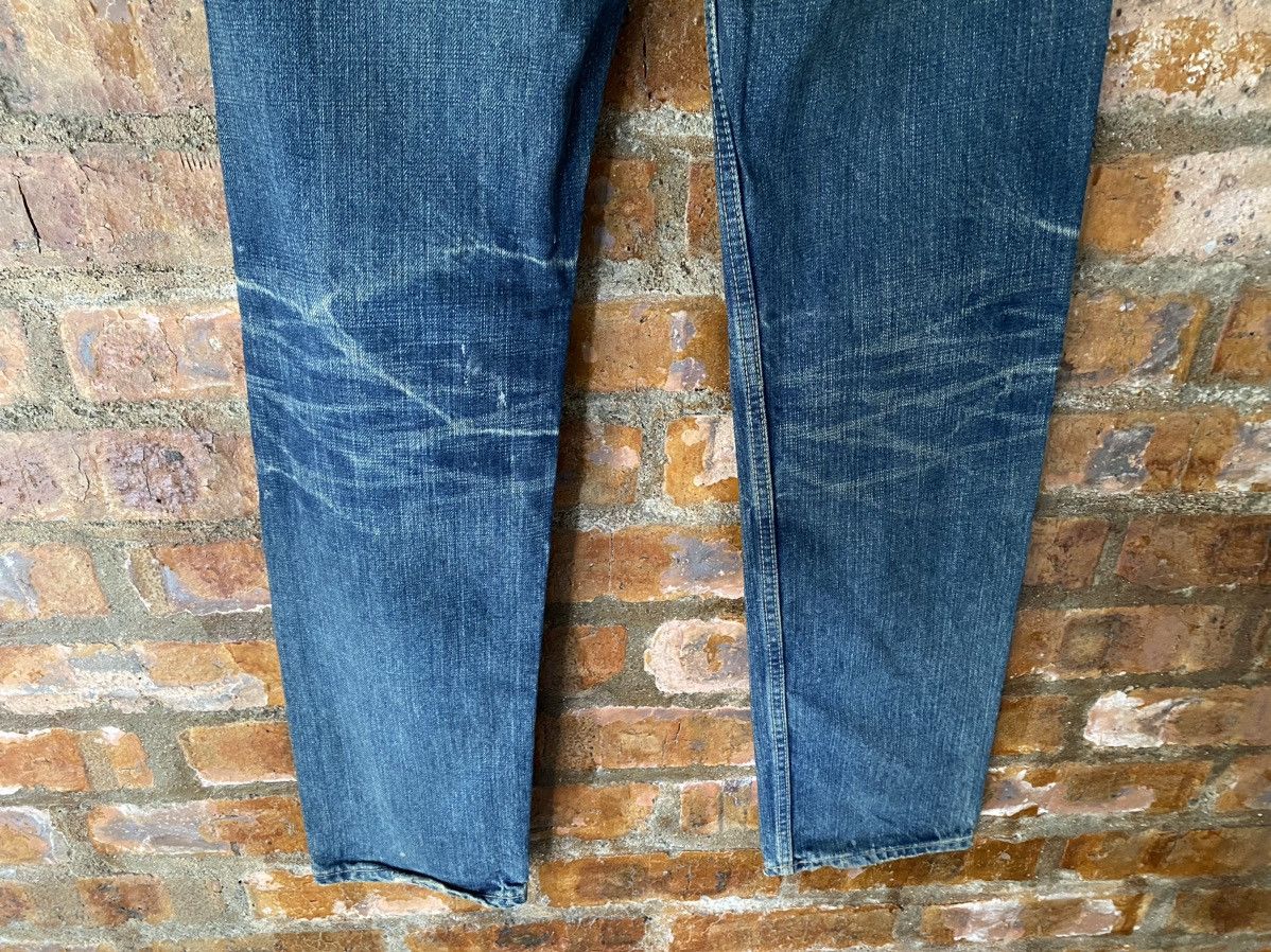 Kapital Vtg DMG Domino whisker patchwork distresses denim Size US 29 - 14 Thumbnail