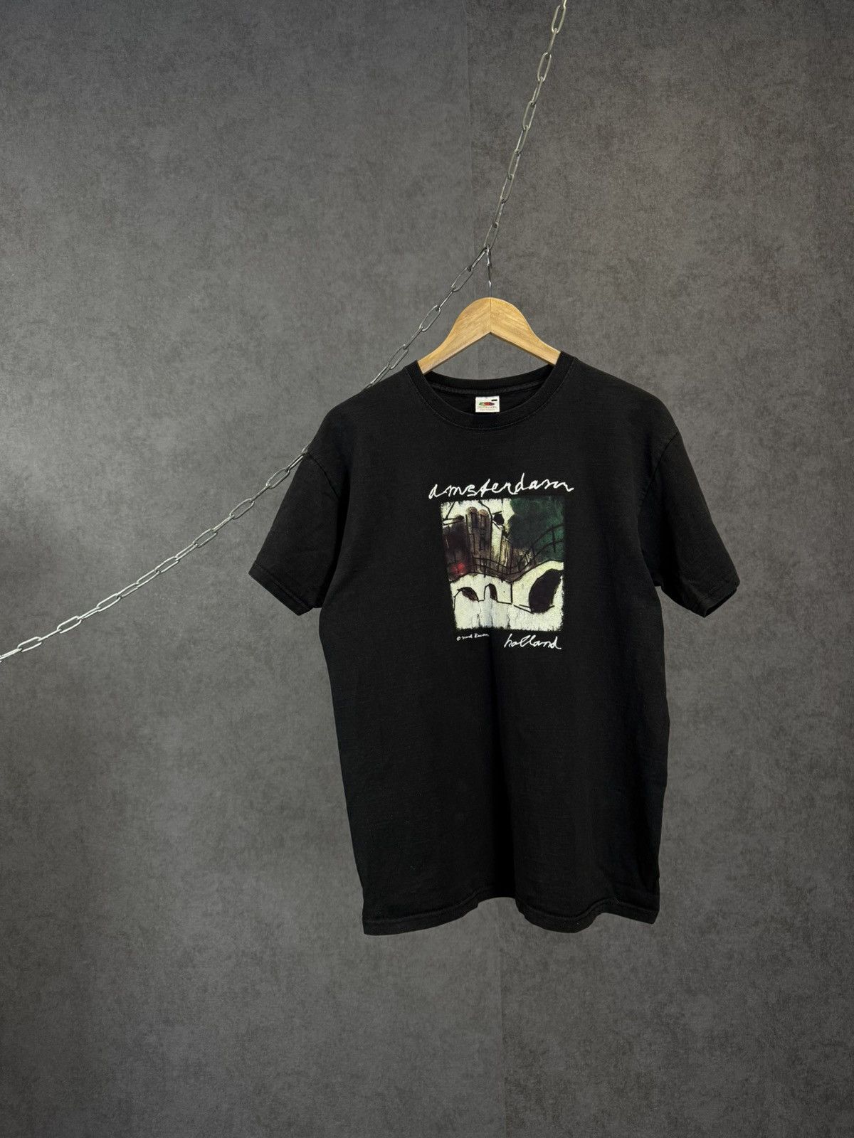 Vintage Marc Raven Amsterdam art vintage tee Size US L / EU 52-54 / 3 - 1 Thumbnail