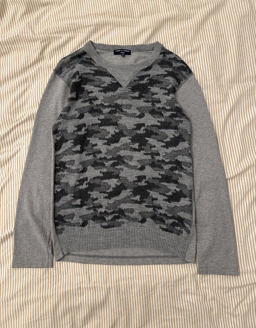 Comme des Garcons Comme des garcons homme camo longsleeve Size US M / EU 48-50 / 2 - 1 Thumbnail