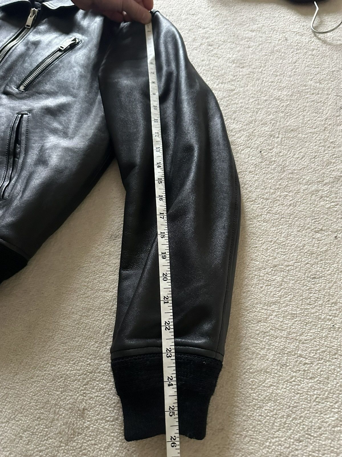Saint Laurent Paris FW15 Saint Laurent aviator leather jacket 52 Hedi grail Size US L / EU 52-54 / 3 - 8 Thumbnail