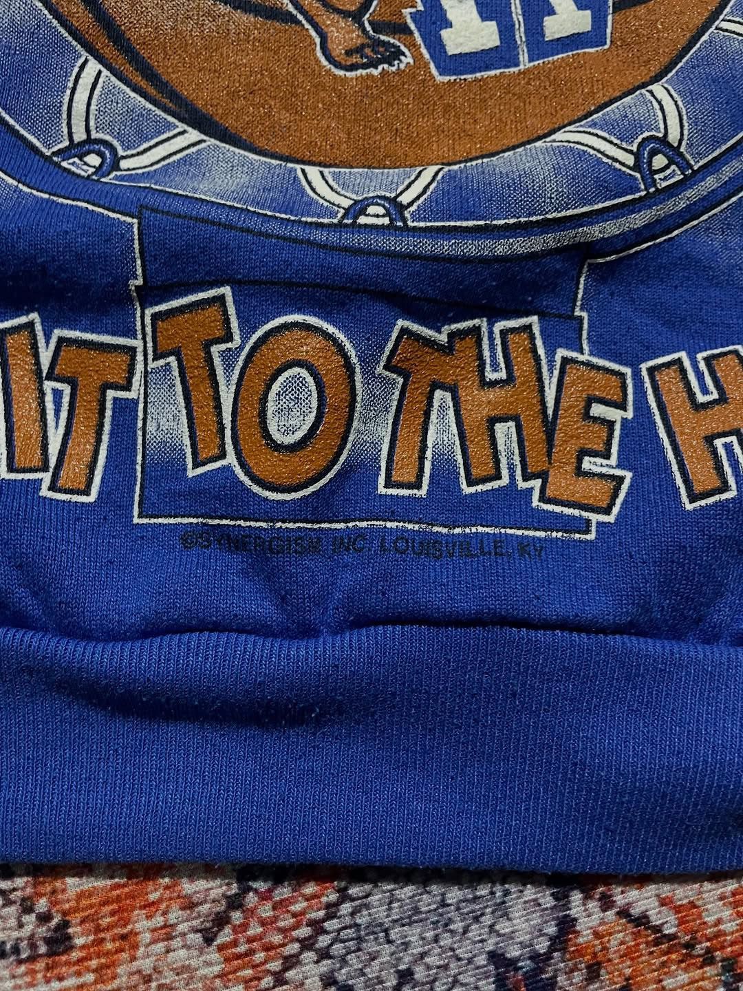 NBA Vintage 90's NBA Crewneck Kentucky Wildcats Mascot Logo Size US M / EU 48-50 / 2 - 3 Thumbnail