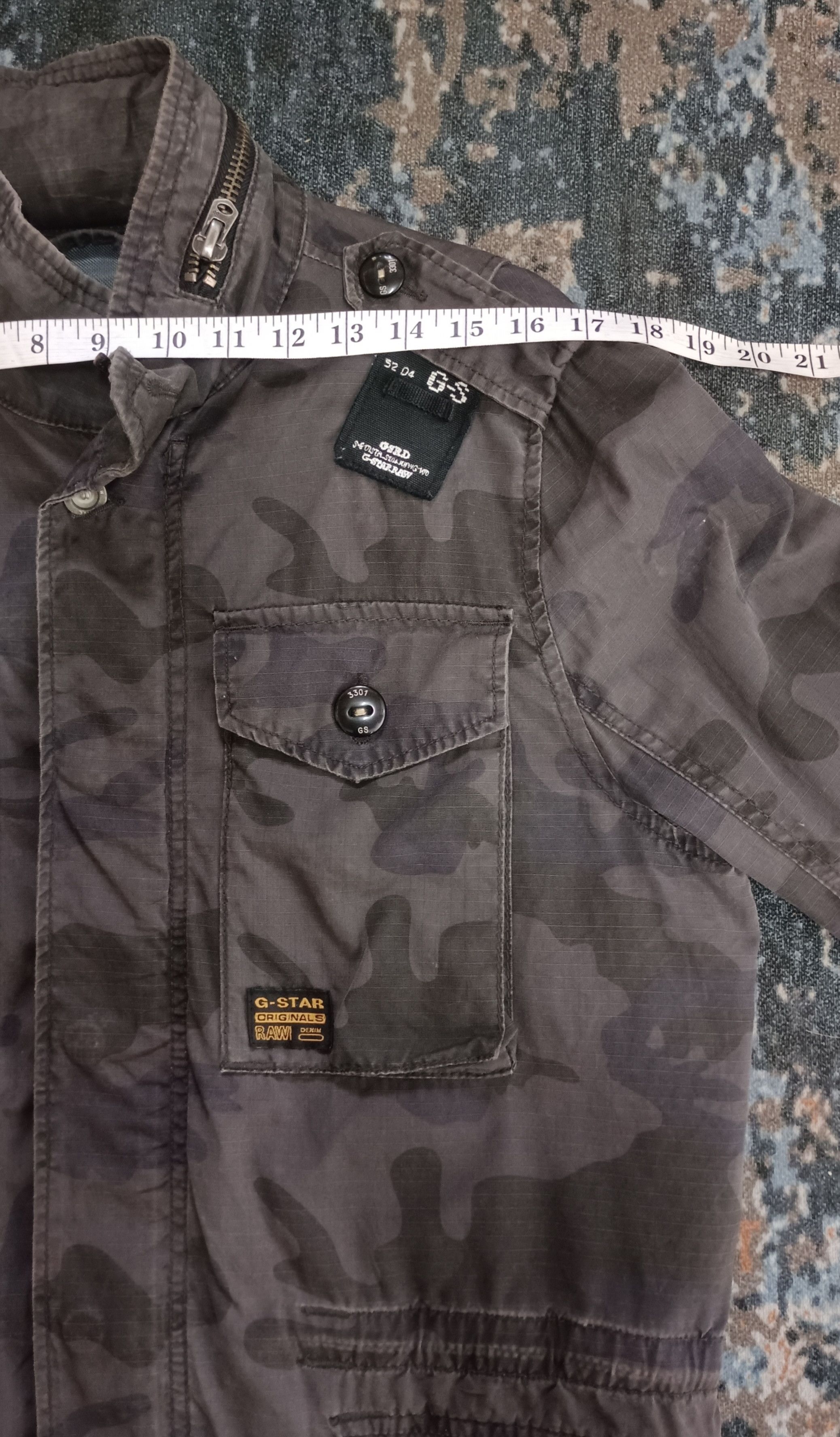 G-Star G Star Raw Denim Military Tactical Jacket Size US L / EU 52-54 / 3 - 20 Thumbnail