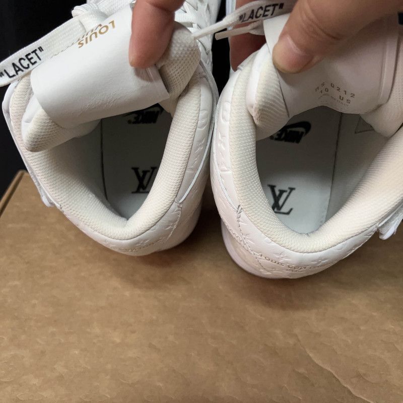 Louis Vuitton Nike x Louis Vuitton Stylish Air Force 1 Sneakers -2505 Size US 10.5 / EU 43-44 - 9 Thumbnail