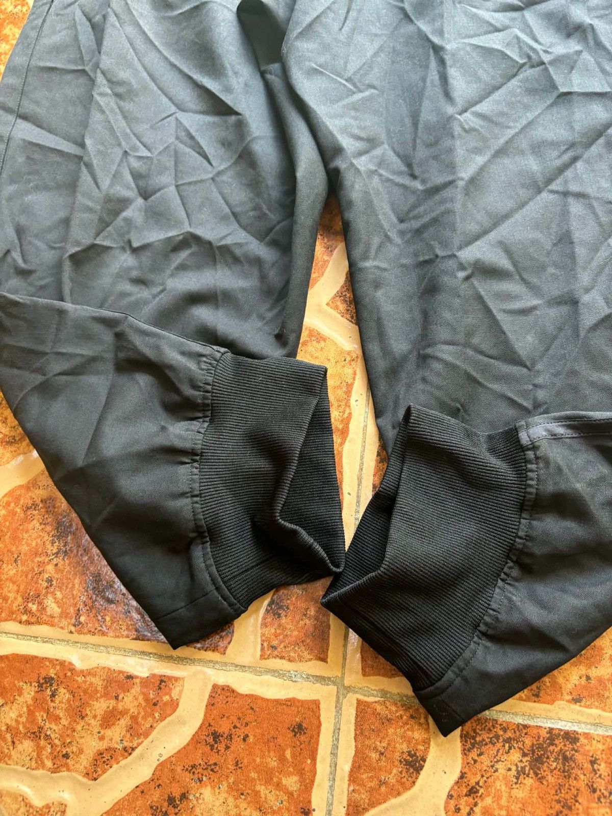 Y-3 Y3 Yohji Yamamoto Classic Refined Wool Stretch Cuffed Pants Size US 30 / EU 46 - 14 Thumbnail