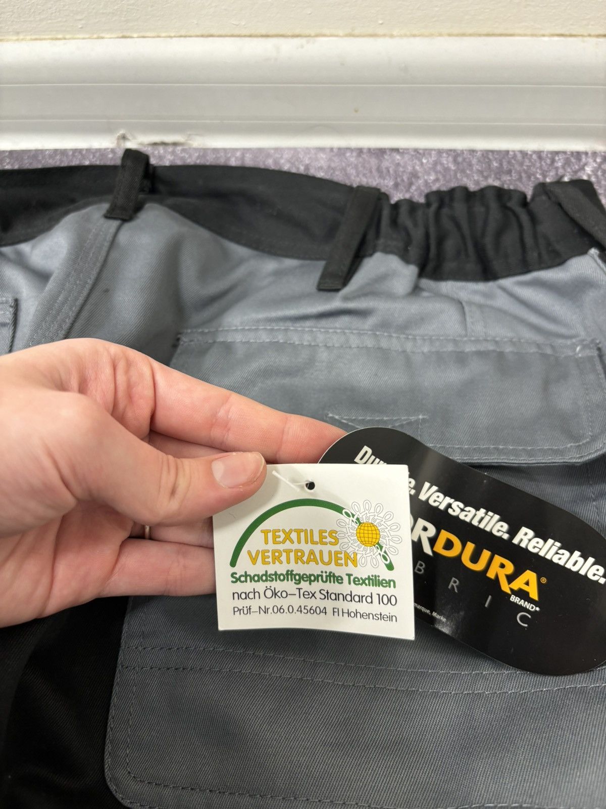 Other Engelbert Strauss Double Knee Cordura Workwear Cargo Pants Size US 33 - 17 Thumbnail