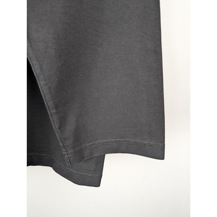 Balenciaga o1rshd1 Q:3 / Oversize Long Sleeve T-Shirt in Black Size US M / EU 48-50 / 2 - 7 Thumbnail