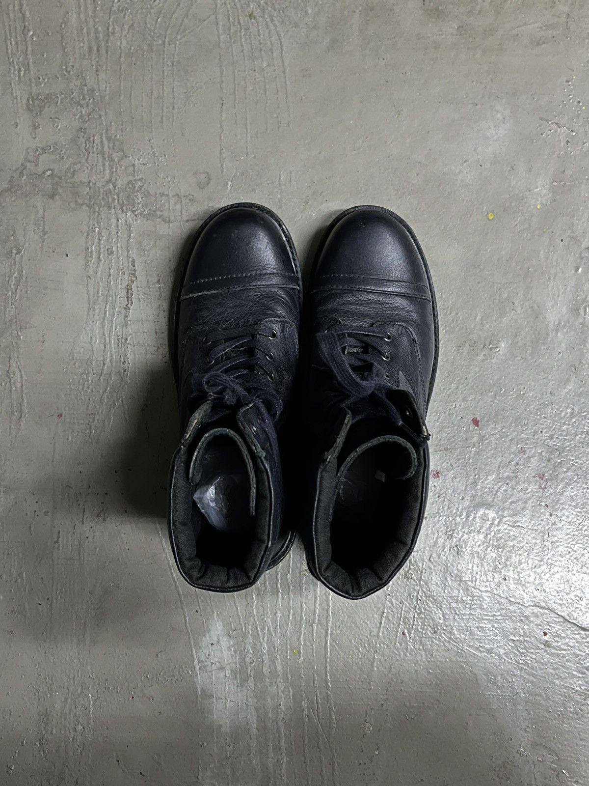Diesel Diesel Leather Guidi AS 98 Style Combat Steel Toe Boots Size US 8.5 / EU 41-42 - 5 Thumbnail
