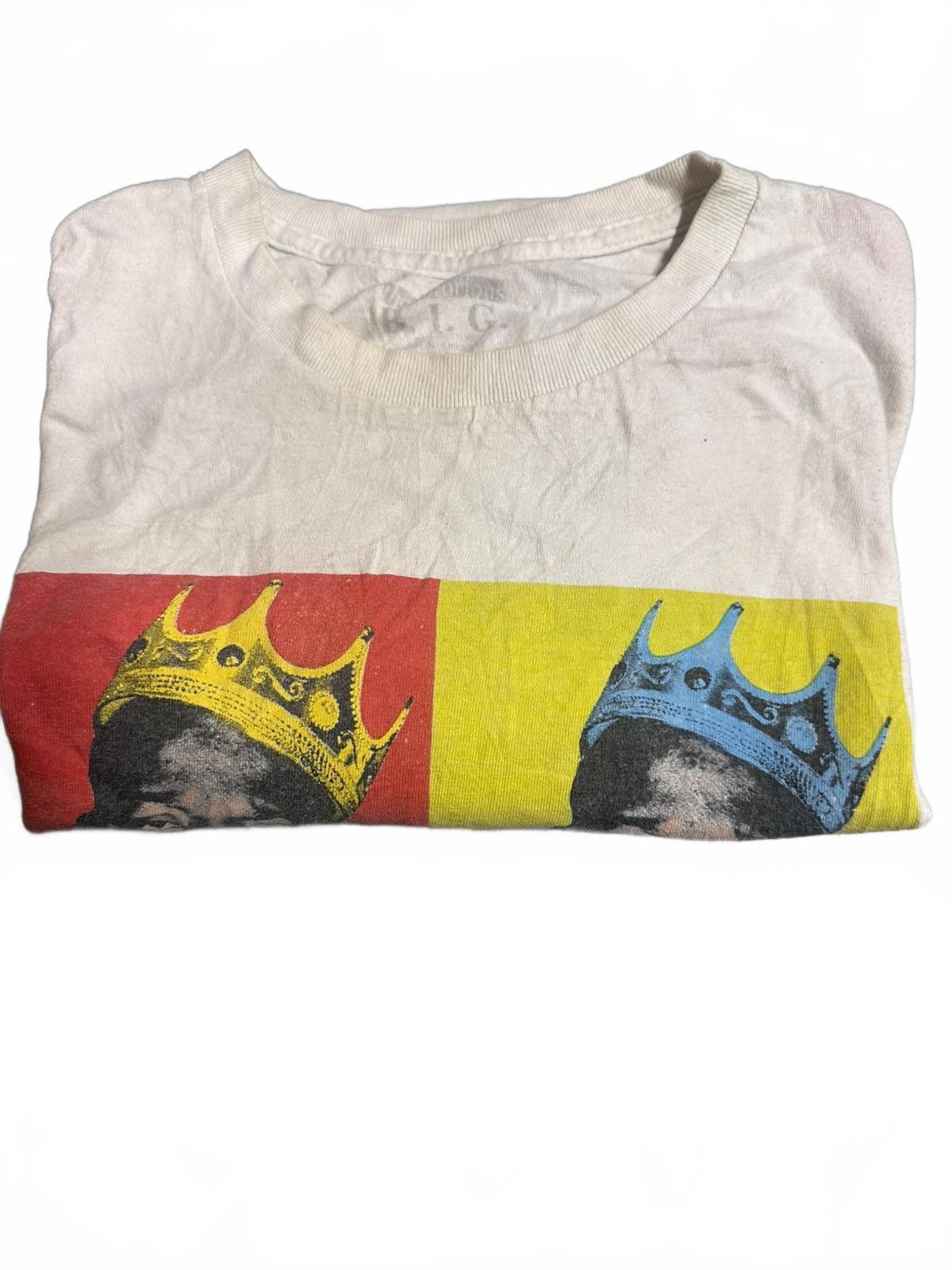 Rap Tees Classic Biggie Smalls Graphic T-Shirt - Vintage Style Size US L / EU 52-54 / 3 - 4 Thumbnail