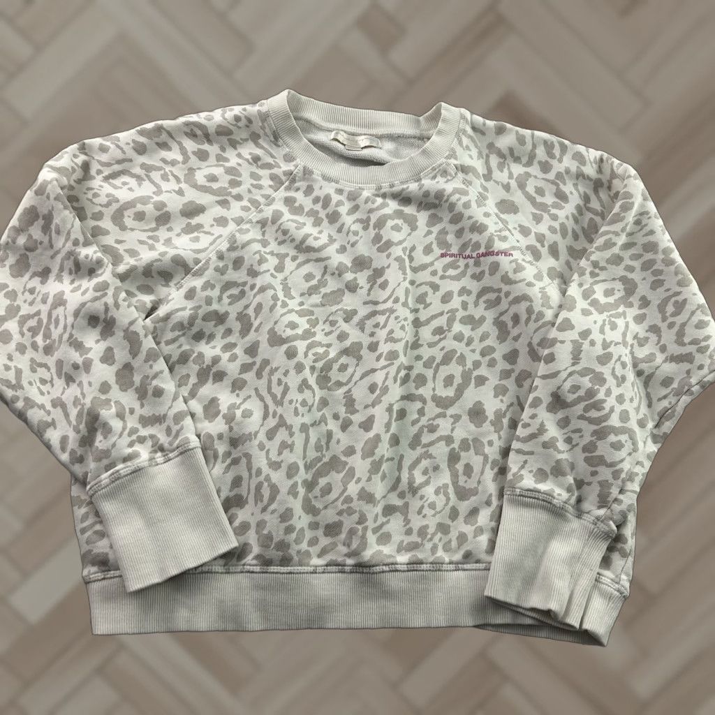 Spiritual Gangster Spiritual Gangster Animal Print Crewneck Sweatshirt Women's Large Size L / US 10 / IT 46 - 1 Thumbnail
