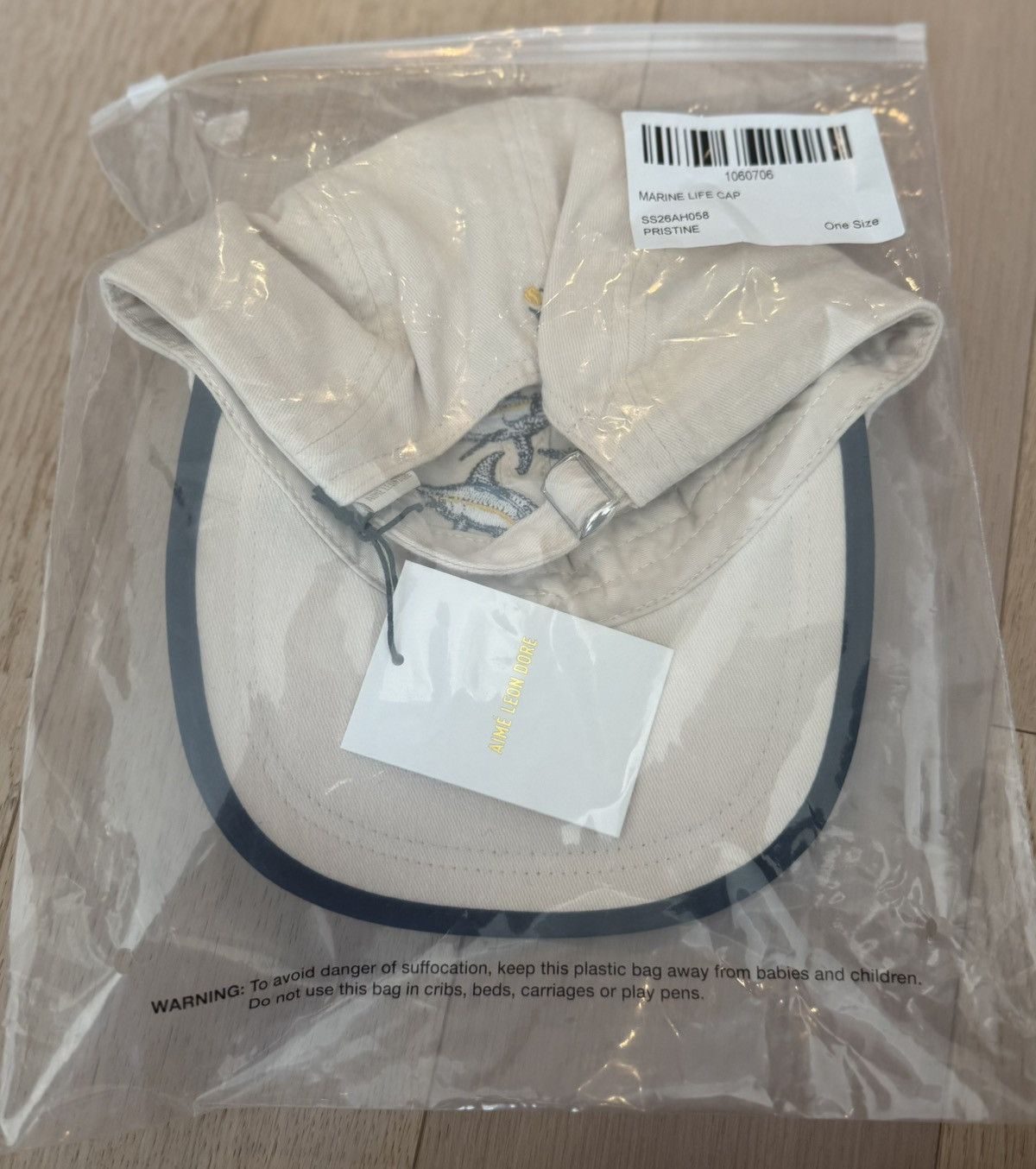 Aime Leon Dore ALD / Aime Souvenir Fishing Hat White Size ONE SIZE - 5 Thumbnail