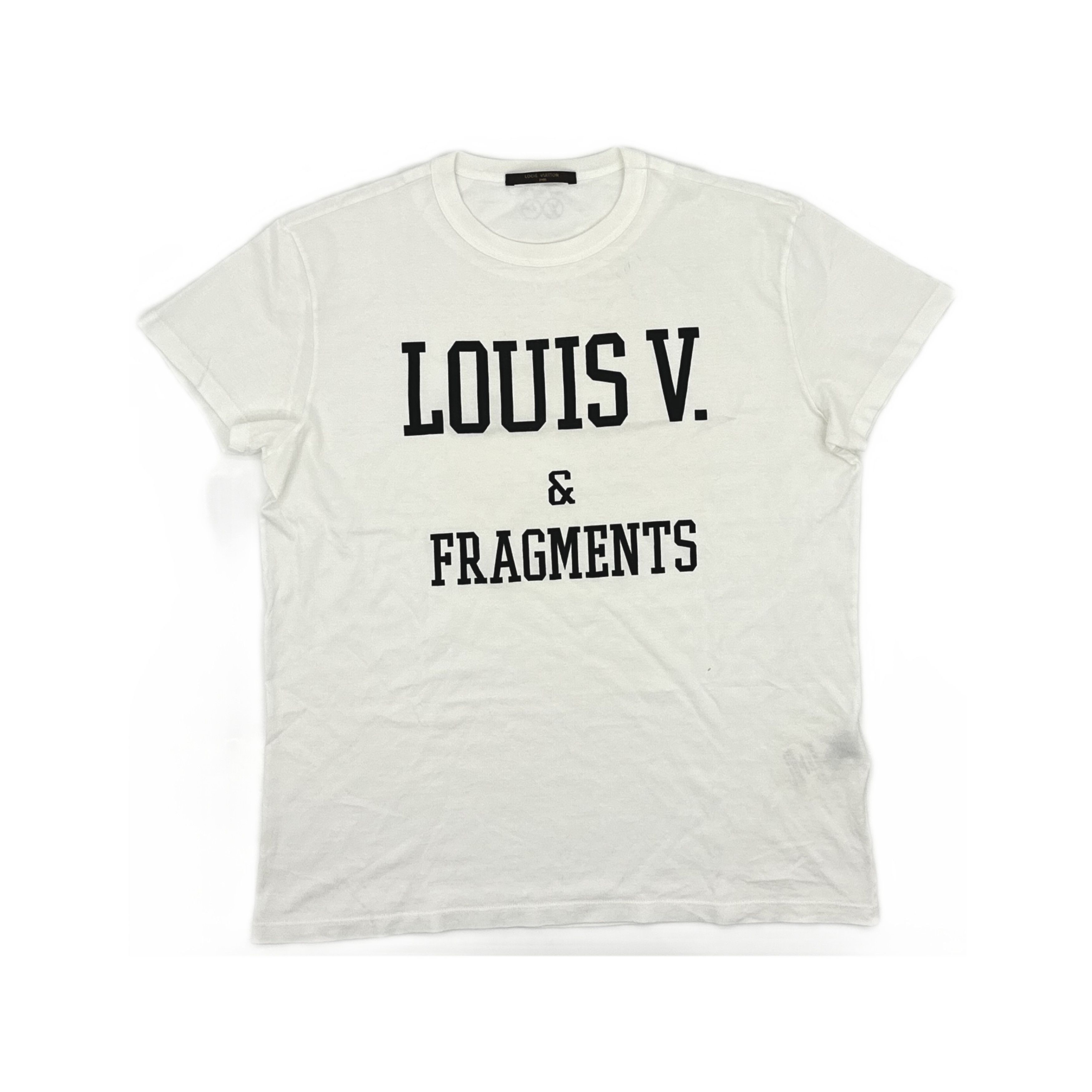 Louis Vuitton Louis Vuitton x Fragment Logo T-Shirt Size S Size US S / EU 44-46 / 1 - 1 Thumbnail