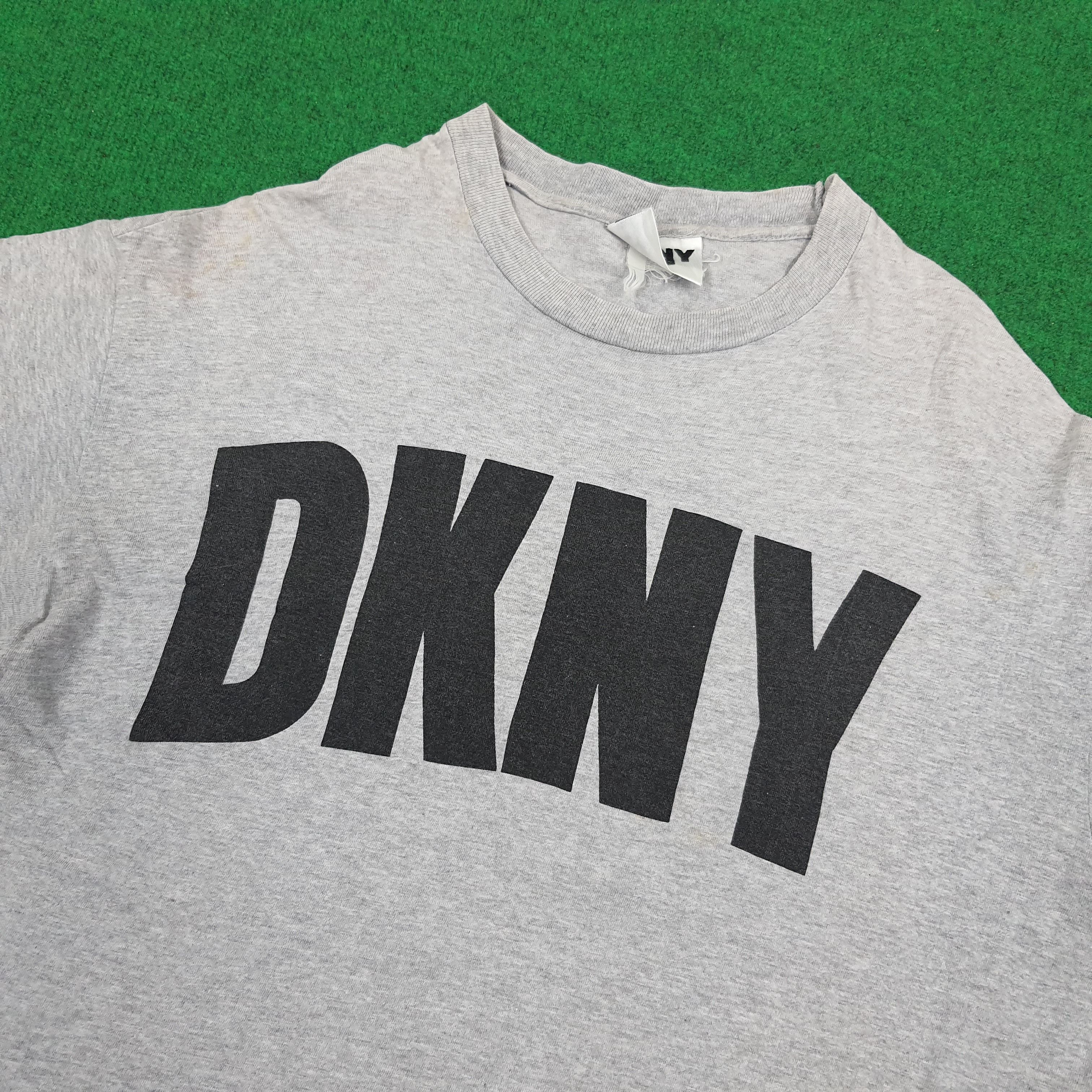 DKNY × Vintage Vintage DKNY Jeans New York Streetwear Tshirt Size US XL / EU 56 / 4 - 2 Thumbnail