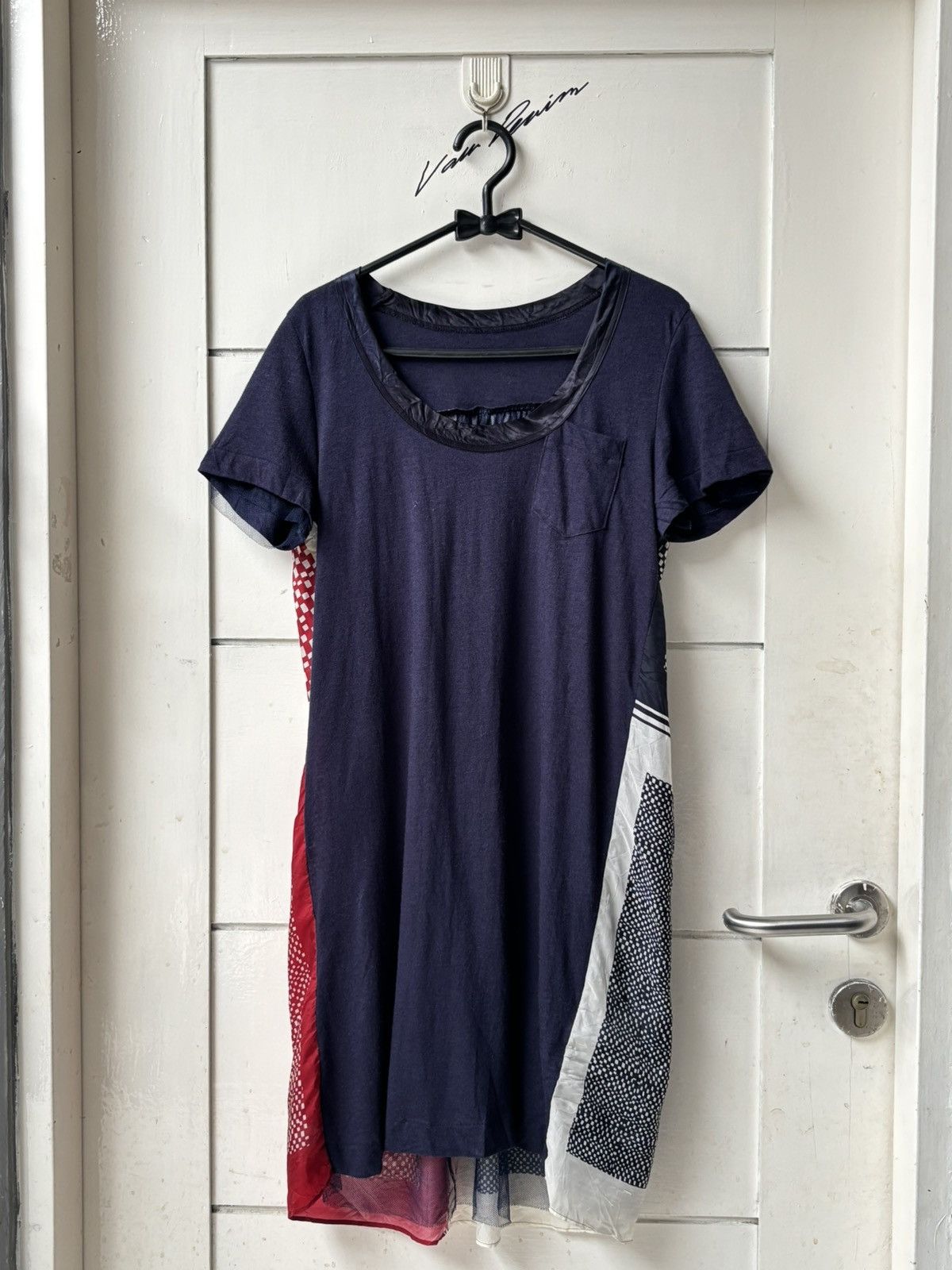 Sacai SACAI LUCK Navy Dress Size XS / US 0-2 / IT 36-38 - 1 Thumbnail
