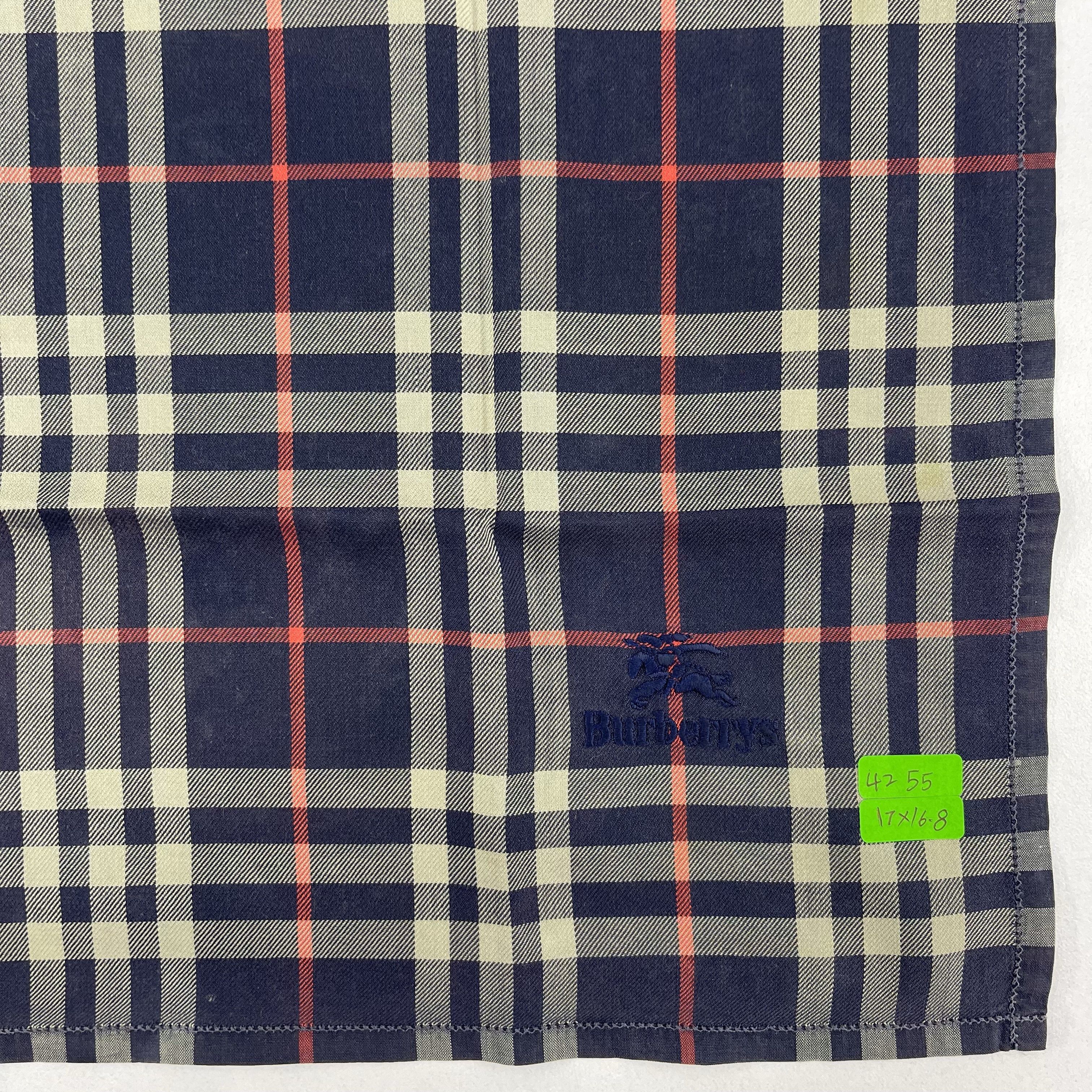 Burberry × Vintage Burberry Handkerchief / Neckerchief / Bandana - 4255 Size ONE SIZE - 8 Thumbnail