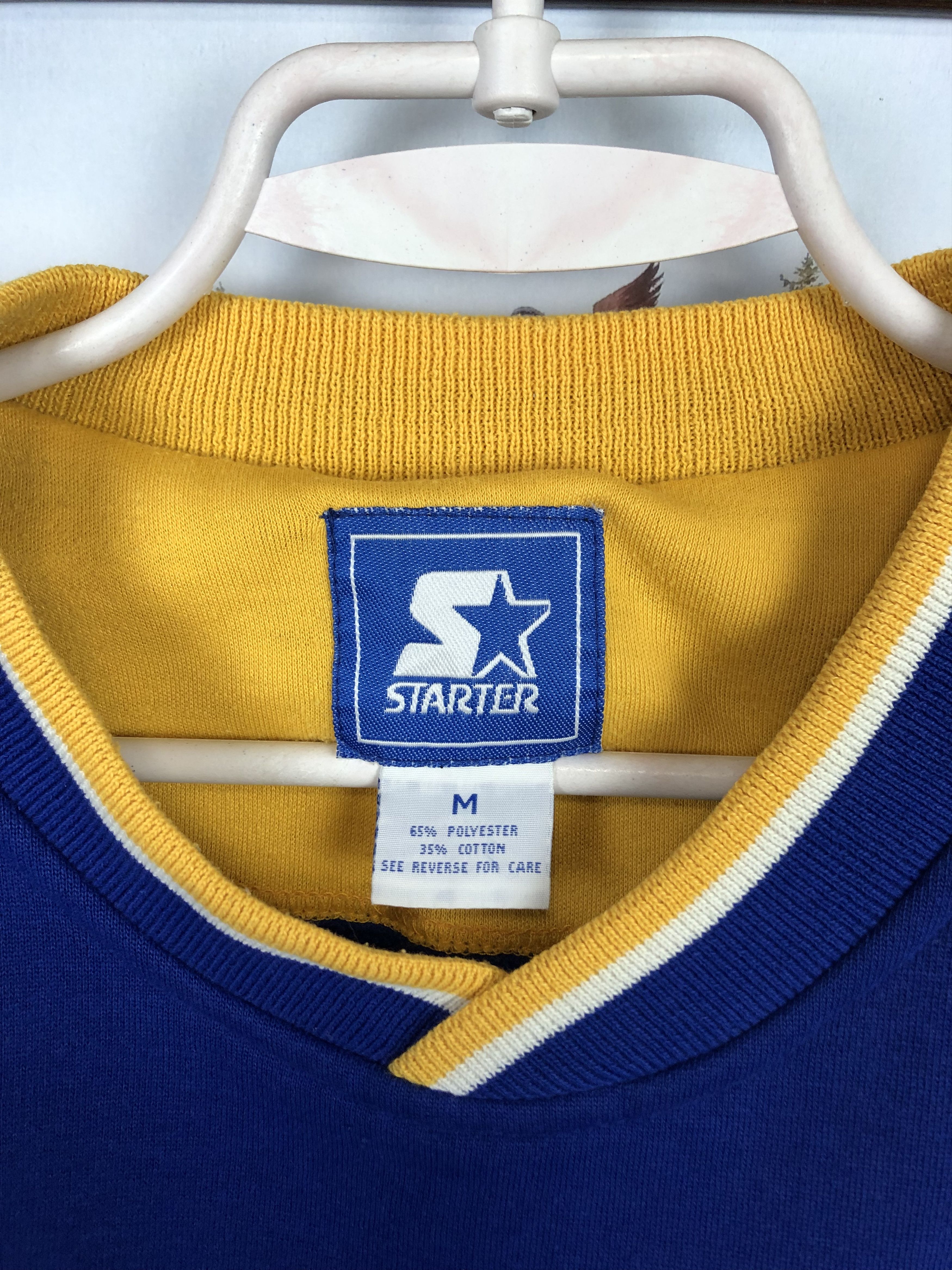 NBA Vintage Golden State Warriors Starter Sweatshirt Crewneck Size US M / EU 48-50 / 2 - 6 Thumbnail