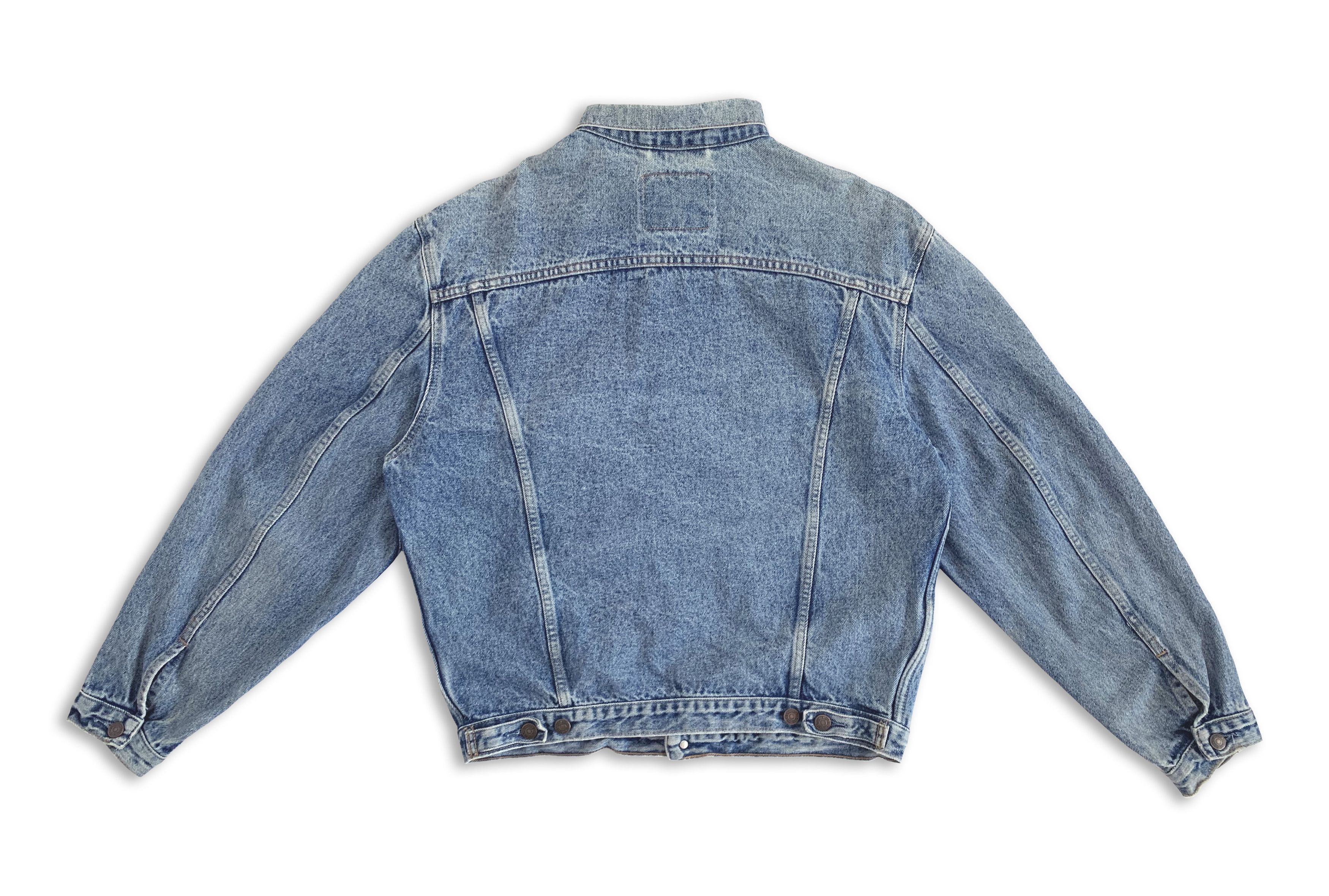 Levi's Vintage Clothing Vintage 80s 90s LEVI'S Denim Jacket 70503 Trucker Faded Size US XL / EU 56 / 4 - 5 Thumbnail