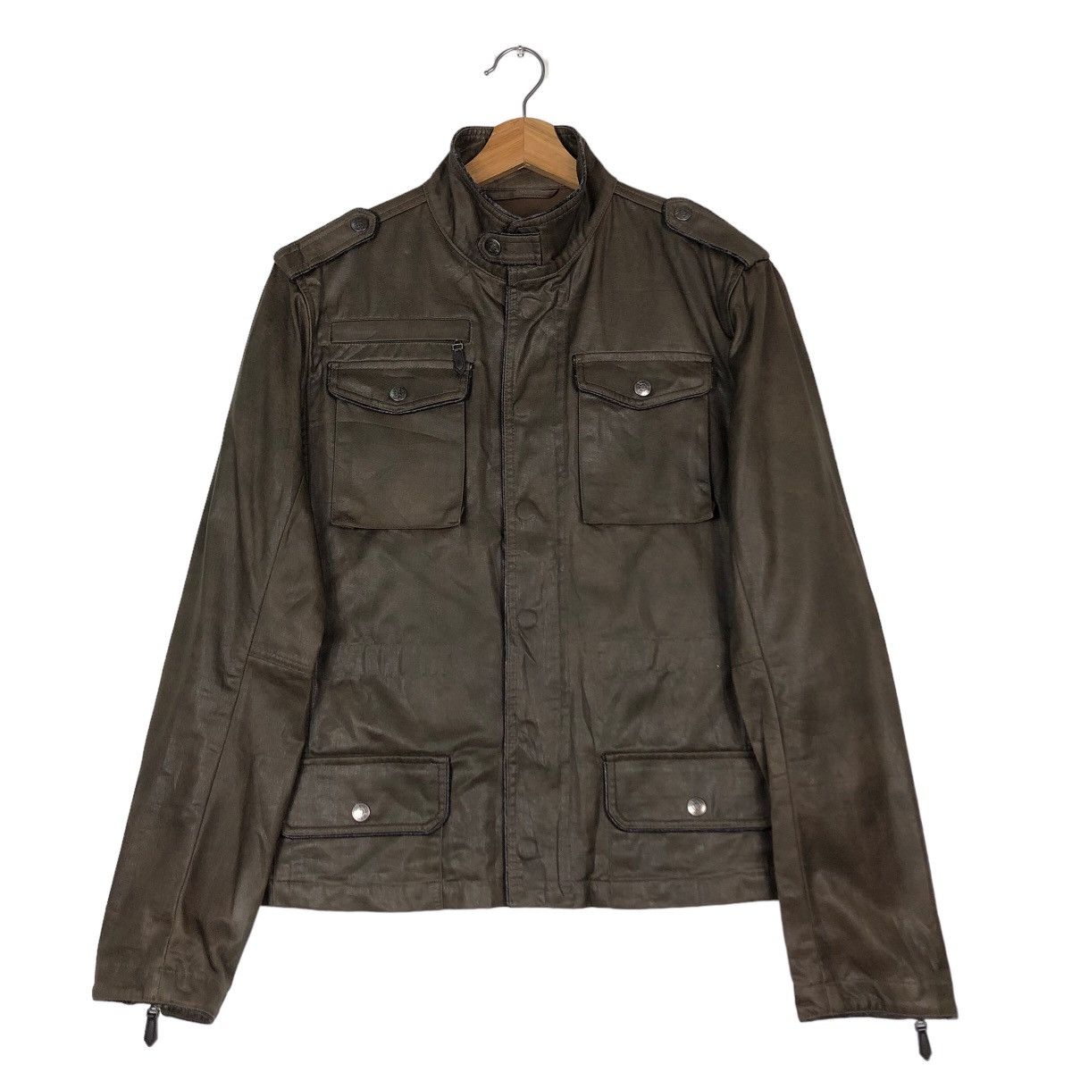 🔥Parachute Bondage Cropped Biket Jacket Male & Co Japan