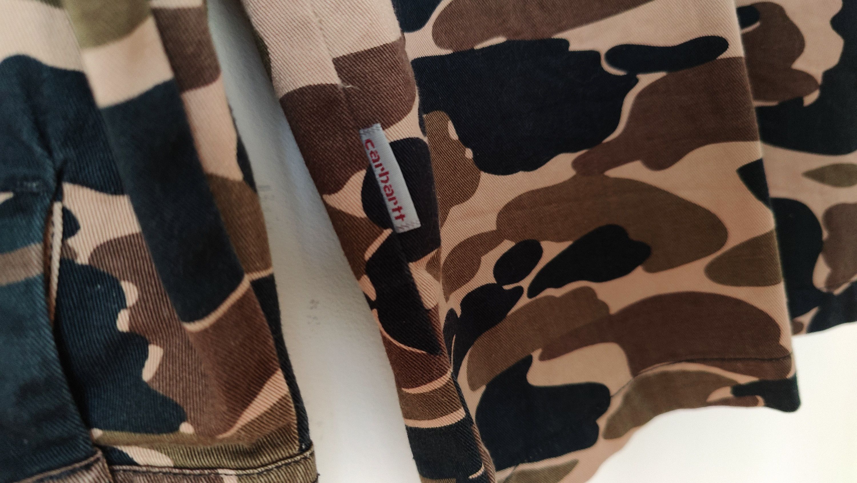 Carhartt Wip Carhartt WIP L/S Duck Camo Master Shirt Size US XL / EU 56 / 4 - 6 Thumbnail