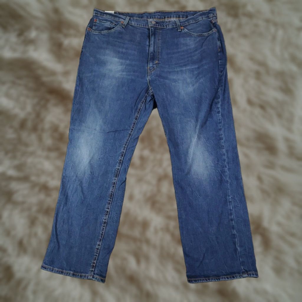 Levi's Levis 541 Athletic Fit Straight Leg Jeans Mens Size 42x30 Blue Size US 42 / EU 58 - 1 Thumbnail