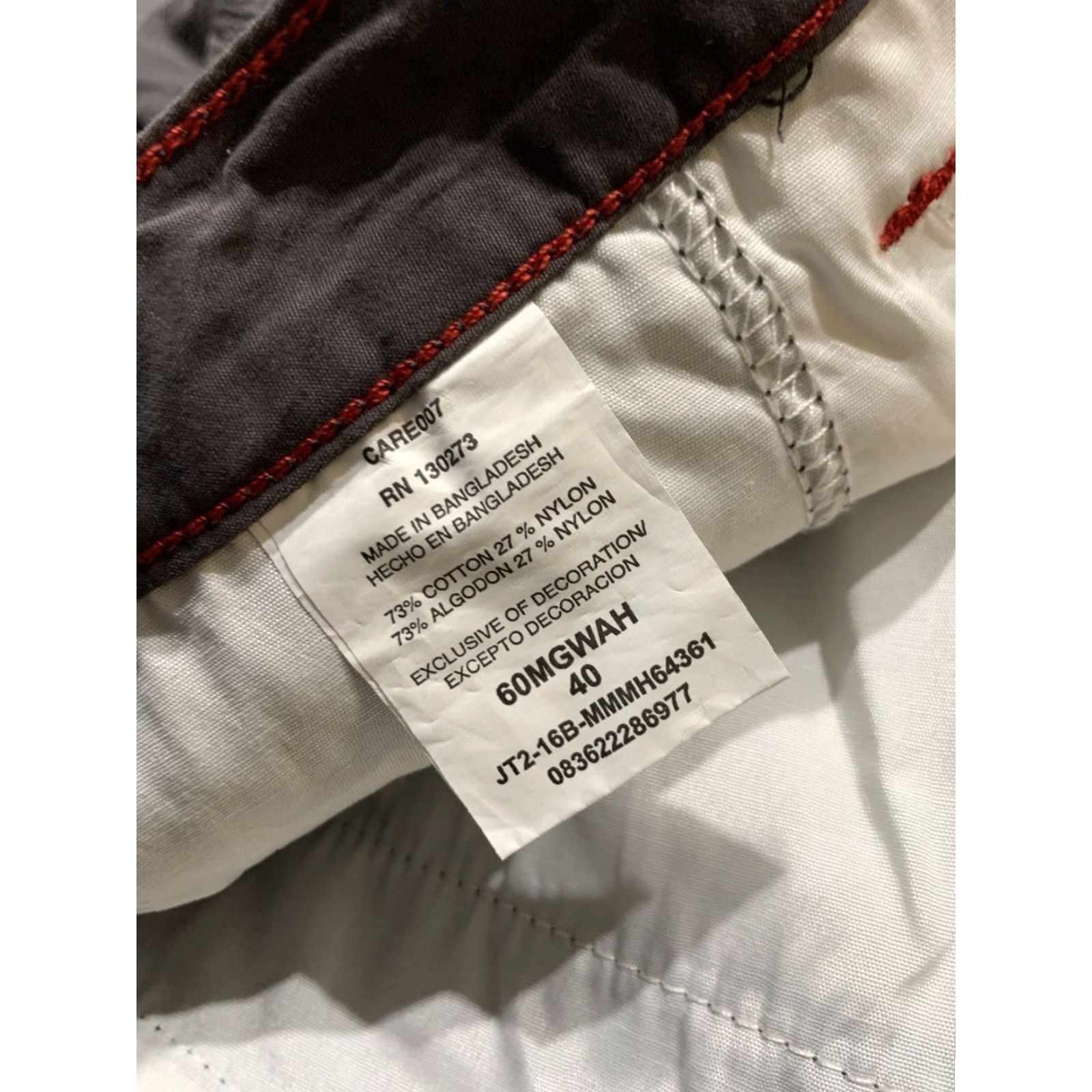 Wrangler WRANGLER Performance Hybrid Cargo Shorts Gray Men’s Size 40 Outdoor Casual Size US 40 / EU 56 - 5 Thumbnail