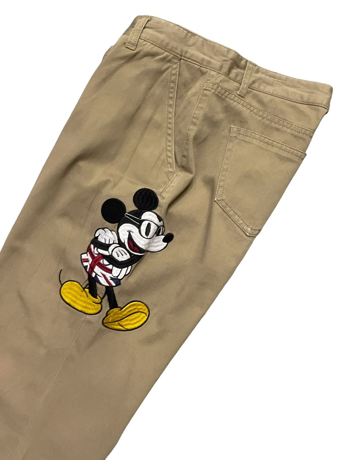 Dickies × Mickey Mouse Dickies X Mickey mouse embroidered khakis pants regular cut Size 29" - 11 Thumbnail