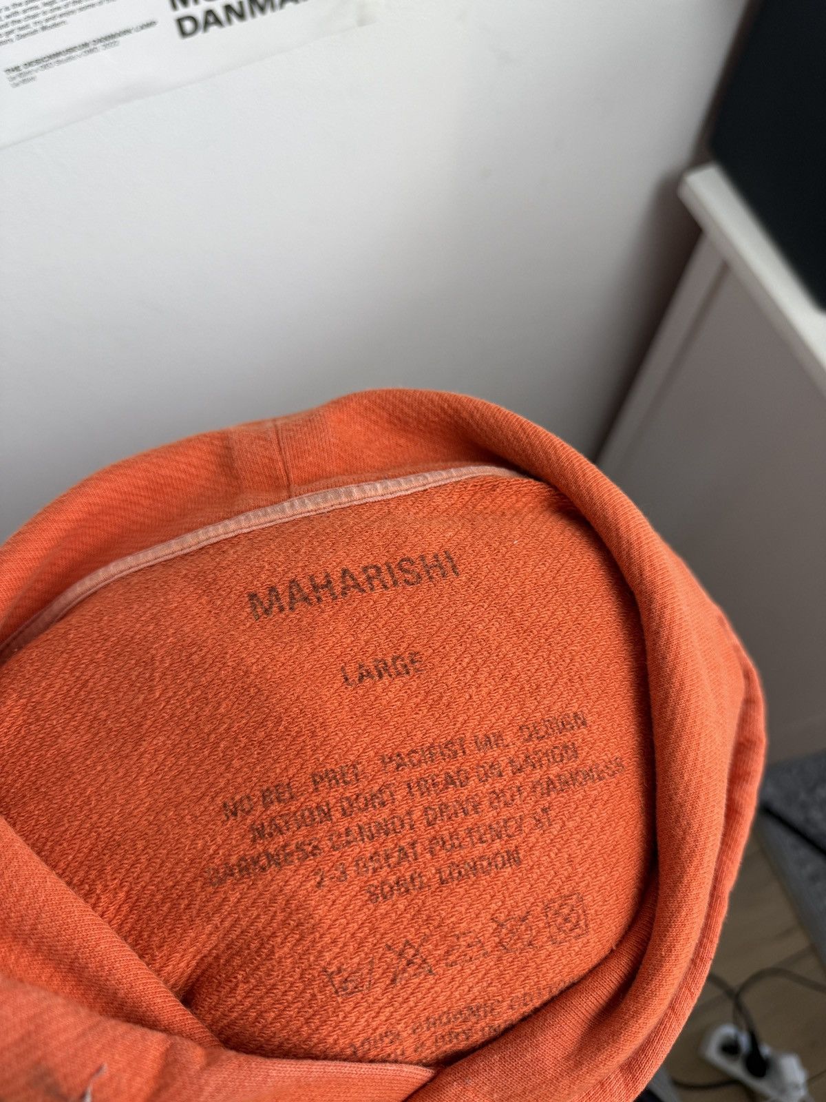 Maharishi Maharishi big logo baggy hoodie L Japan streetwear gorpcore Size US L / EU 52-54 / 3 - 4 Thumbnail
