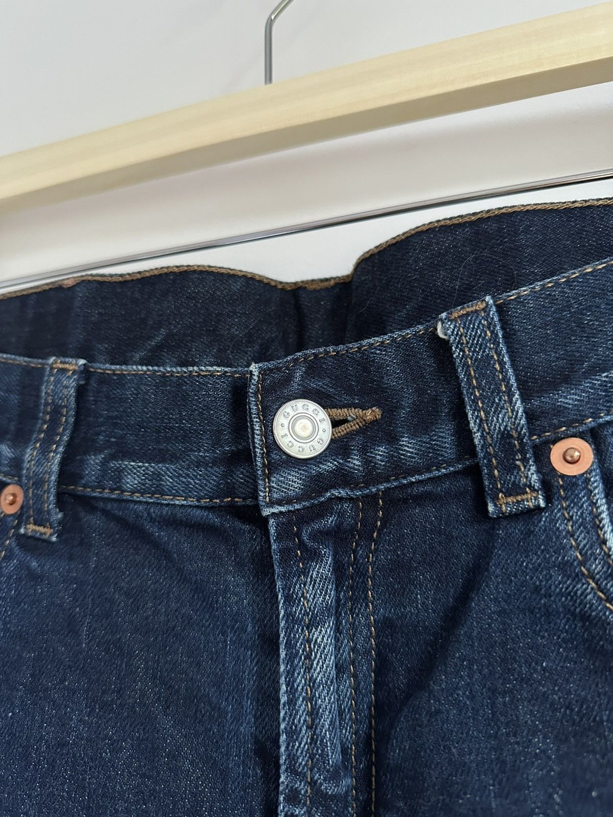 Gucci Gucci straight fit denim jeans Size US 29 - 4 Thumbnail