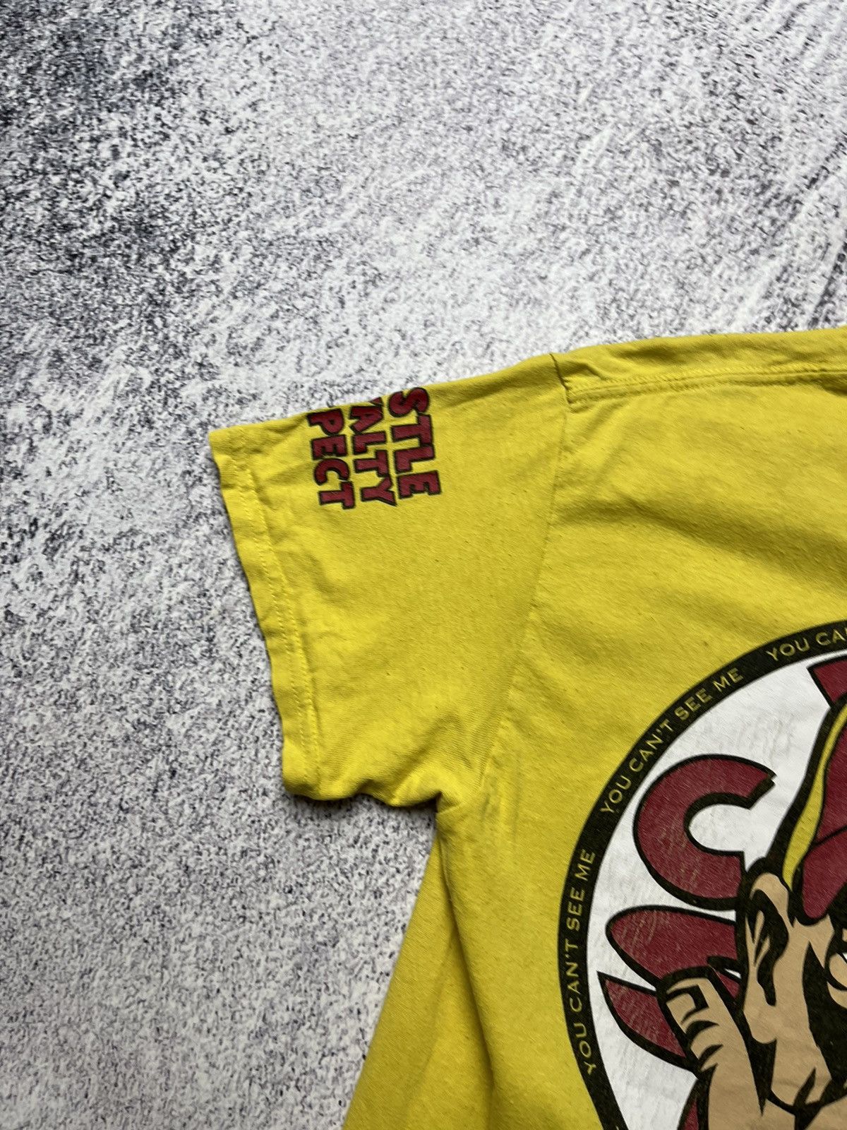 Vintage Vintage WWE John Cena You Don't See Me T- Shirt S Size Size US S / EU 44-46 / 1 - 14 Thumbnail