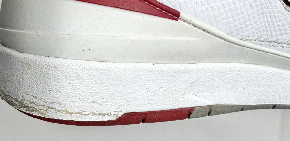 Jordan Brand × Nike Nike Air Jordan II 2 Chicago Home 2014 Retro size 10.5 Size US 10.5 / EU 43-44 - 15 Thumbnail
