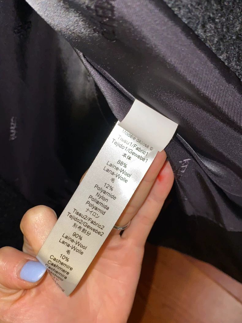 Kenzo KENZO Black Wool Coat Size XS / US 0-2 / IT 36-38 - 6 Thumbnail