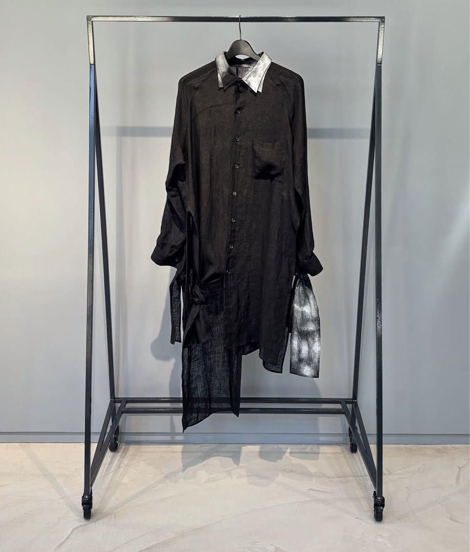 Yohji Yamamoto yohji yamamoto pour homme / 24SS / linen / long / shirt Size US S / EU 44-46 / 1 - 2 Thumbnail