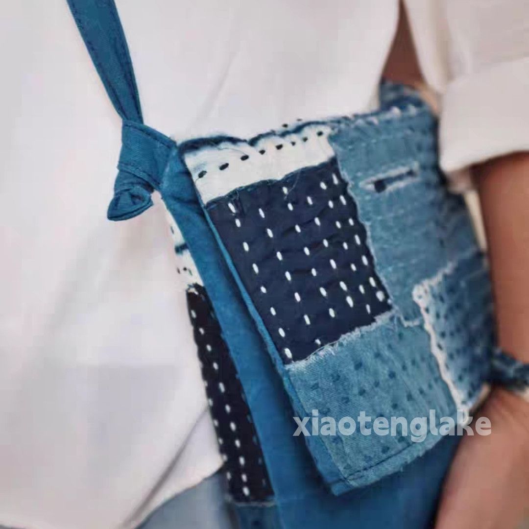 Designer Unisex utility indigo yuppie y2k messenger crossbody bag Size ONE SIZE - 3 Thumbnail