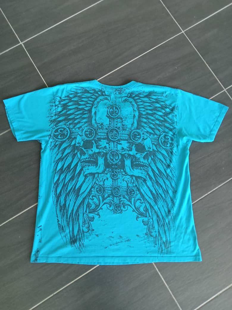 Japanese Brand MMA Elite AOP Affliction Style Tee Size US L / EU 52-54 / 3 - 6 Thumbnail