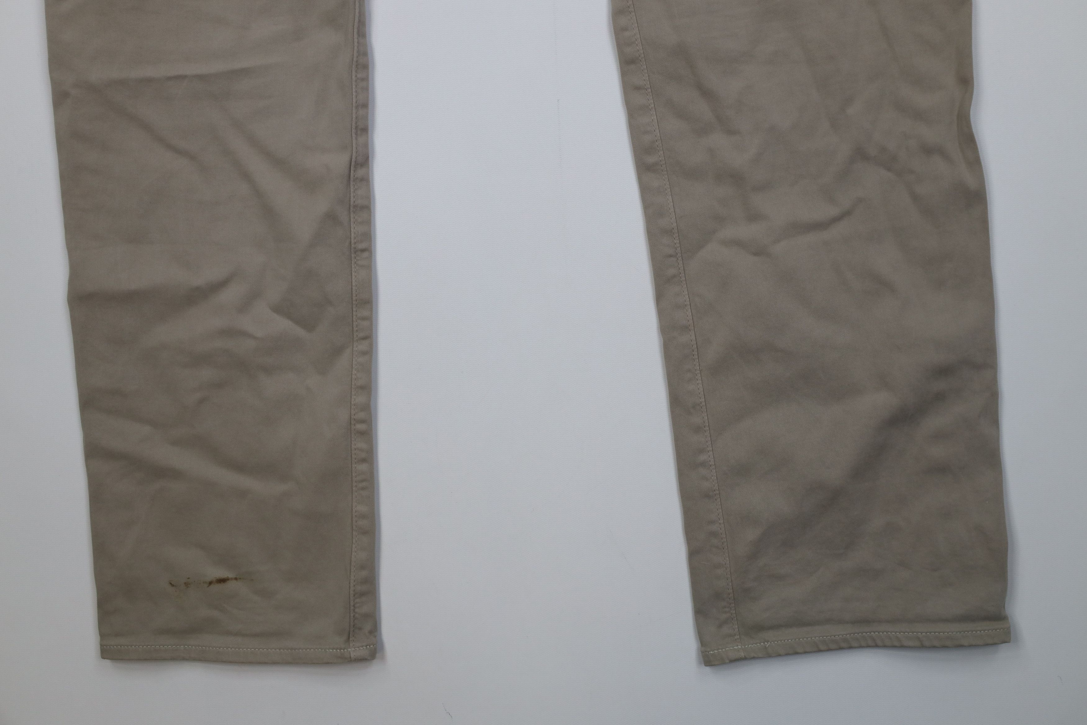 Vintage Adriano Goldschmied The Graduate Tapered Leg Pants Beige Size US 36 / EU 52 - 15 Thumbnail