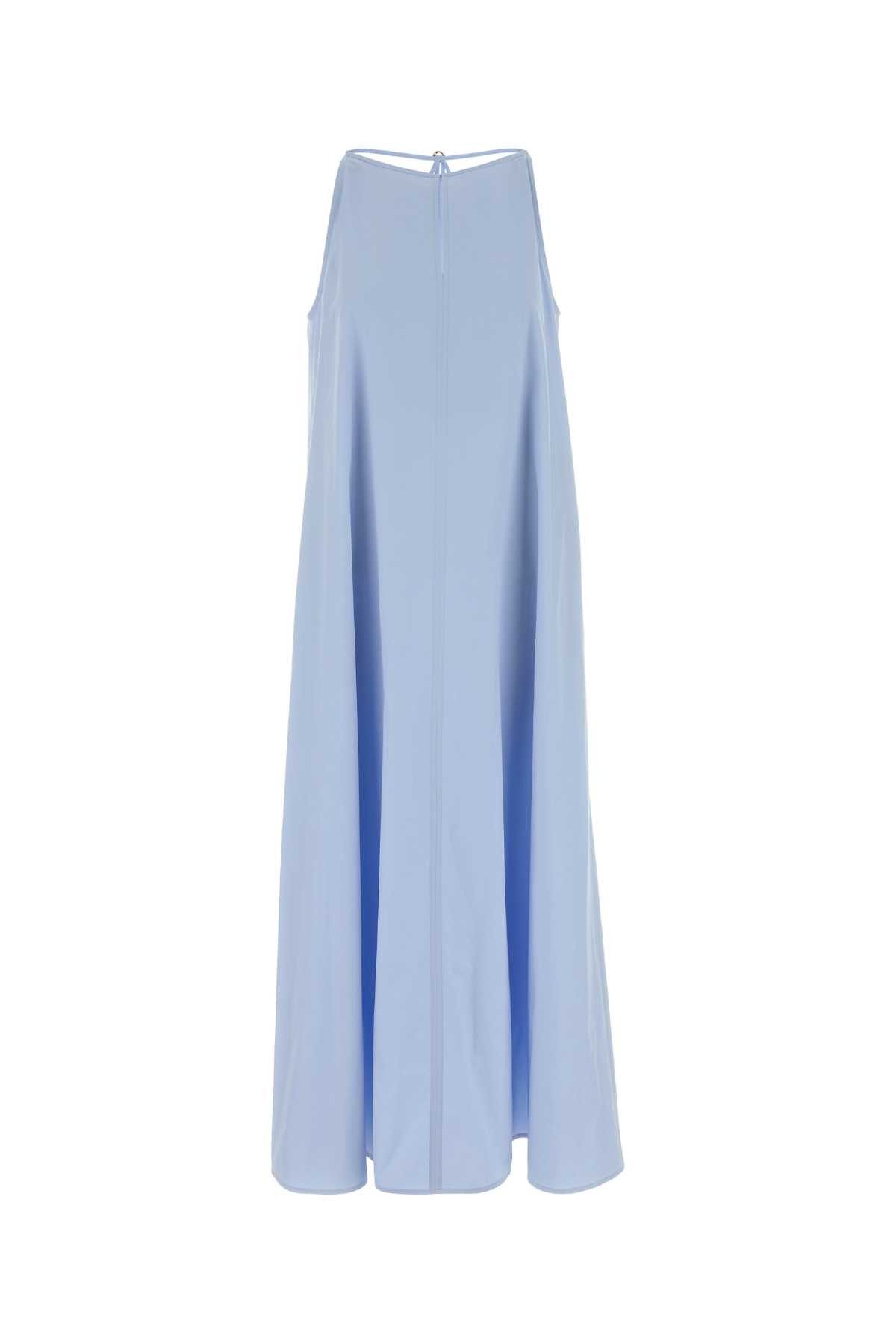 Agnona Light Blue Poplin Dress Size M / US 6-8 / IT 42-44 - 1 Thumbnail