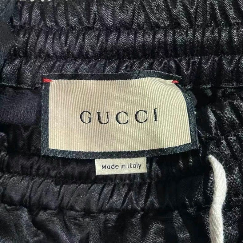 Gucci Gucci Side Stripe Logo Embroidered Pants-2508 Size US 32 / EU 48 - 5 Thumbnail