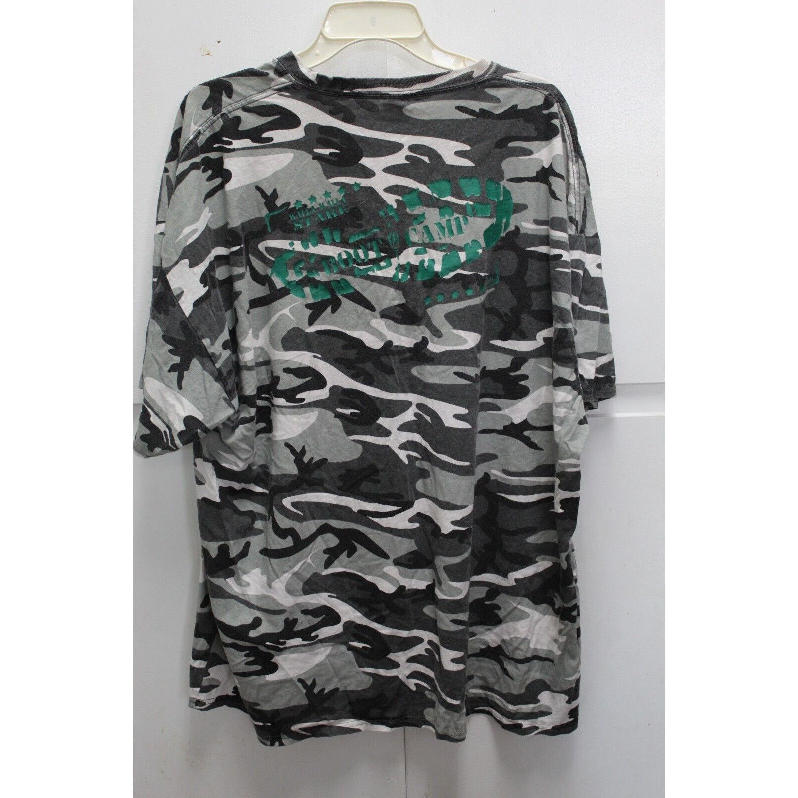 47 Brand Port Black/White Camo T Shirt Mens 3XL Graphic 100% Cotton Size US XXL / EU 58 / 5 - 3 Thumbnail