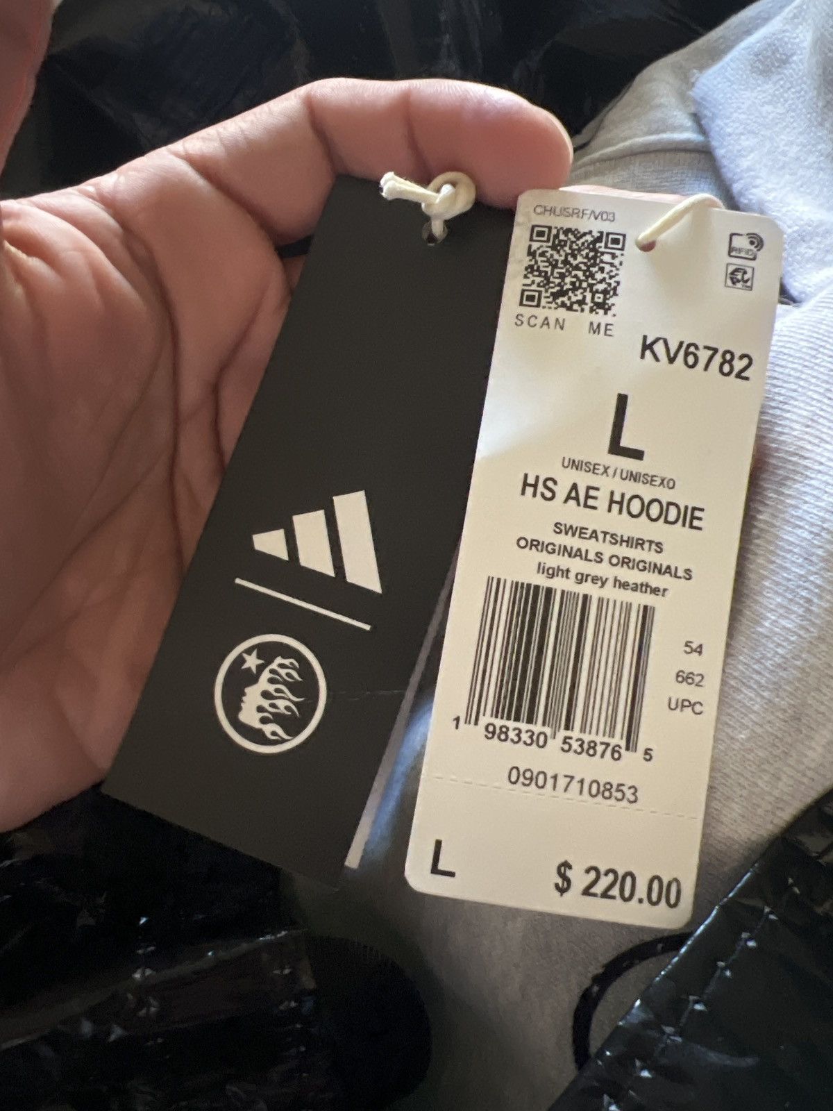 HELLSTAR Hellstar x Adidas x Anthony Edwards Hoodie Size US L / EU 52-54 / 3 - 11 Thumbnail