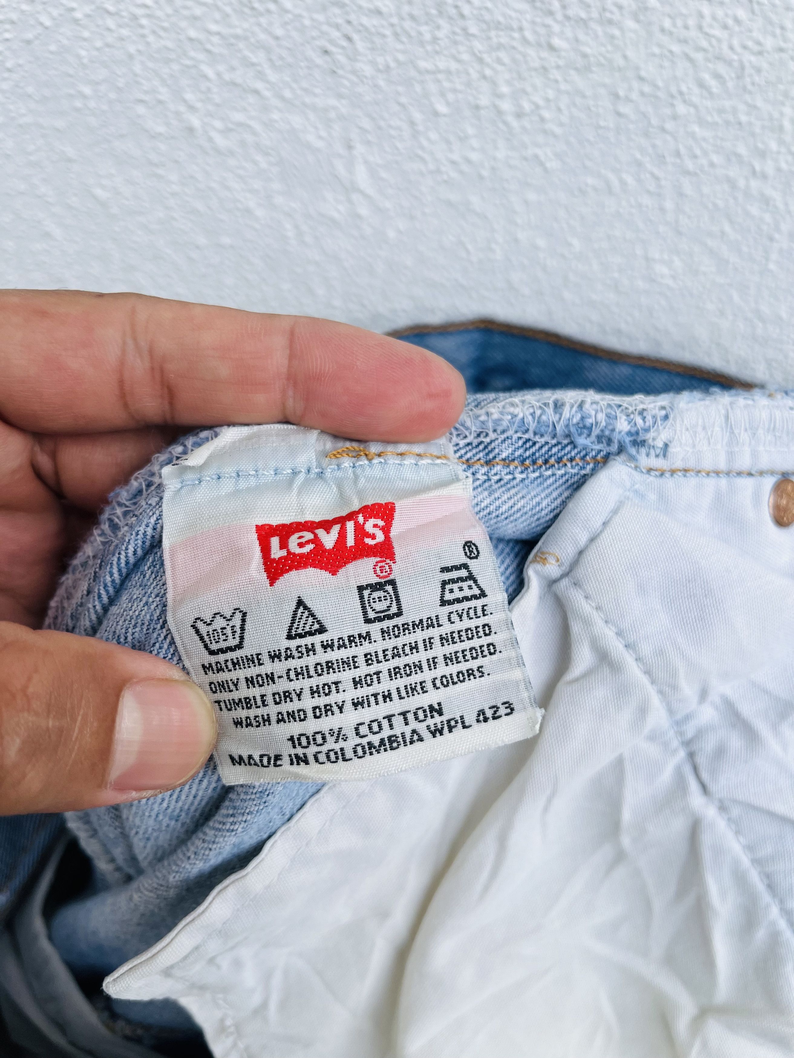 Levi's Vintage Clothing × Vintage Vintage 90s Levis Distressed Kurt Cobain Fashion Style Size US 33 - 16 Thumbnail