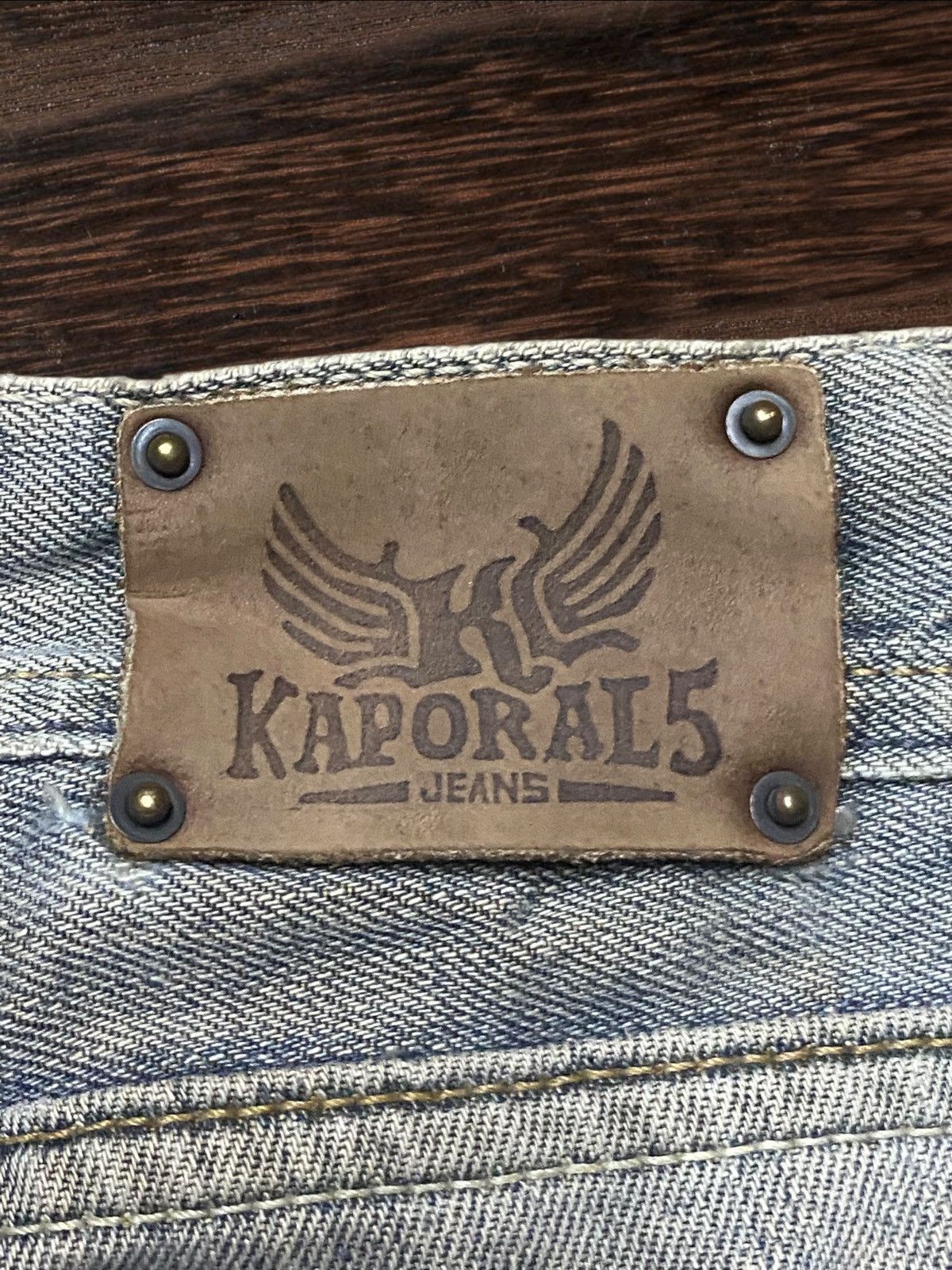 Vintage Vintage Japanese Brand Kaporal5 Nely Mud Wash Straight jeans Size 30" / US 8 / IT 44 - 14 Thumbnail