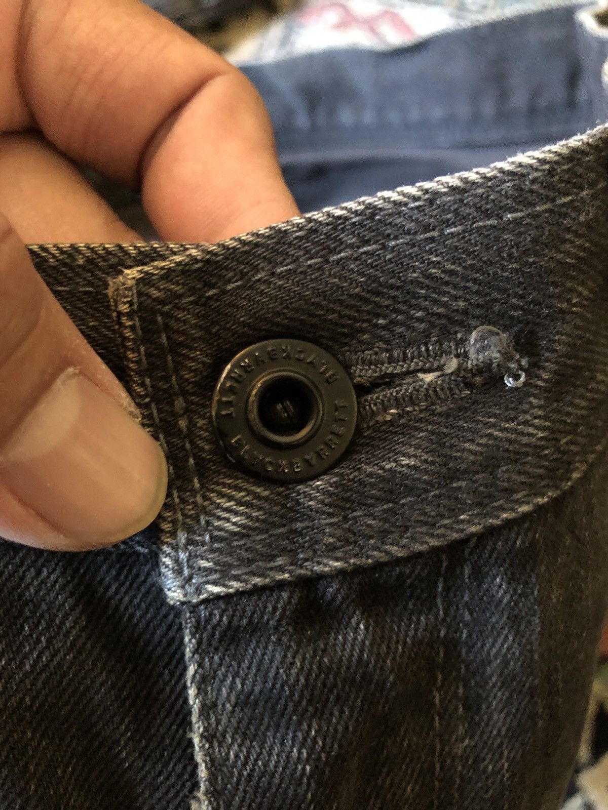 Black Barrett × Neil Barrett Black Barrett by Neil Barrett Slim Denim Jeans Size US 34 / EU 50 - 7 Thumbnail