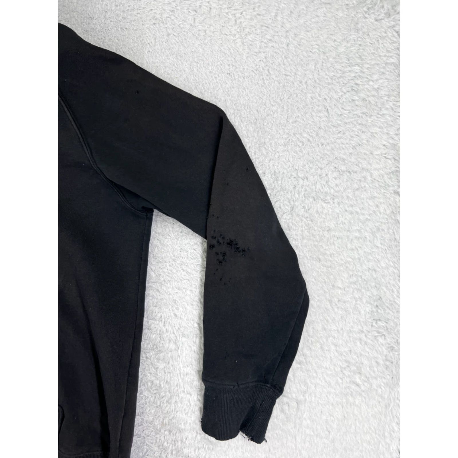 The North Face VINTAGE The North Face Hoodie Womens L Black Pockets Zip Full Zip Hooded Read/Regular Cotton Poly Blend Shirt? Size L / US 10 / IT 46 - 5 Thumbnail
