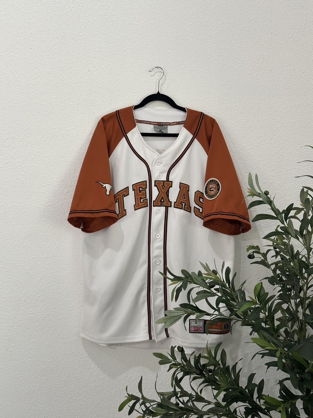 Colosseum Athletics Vintage 90s Colosseum Texas Longhorns Baseball Jersey #7 L Size US L / EU 52-54 / 3 - 1 Thumbnail