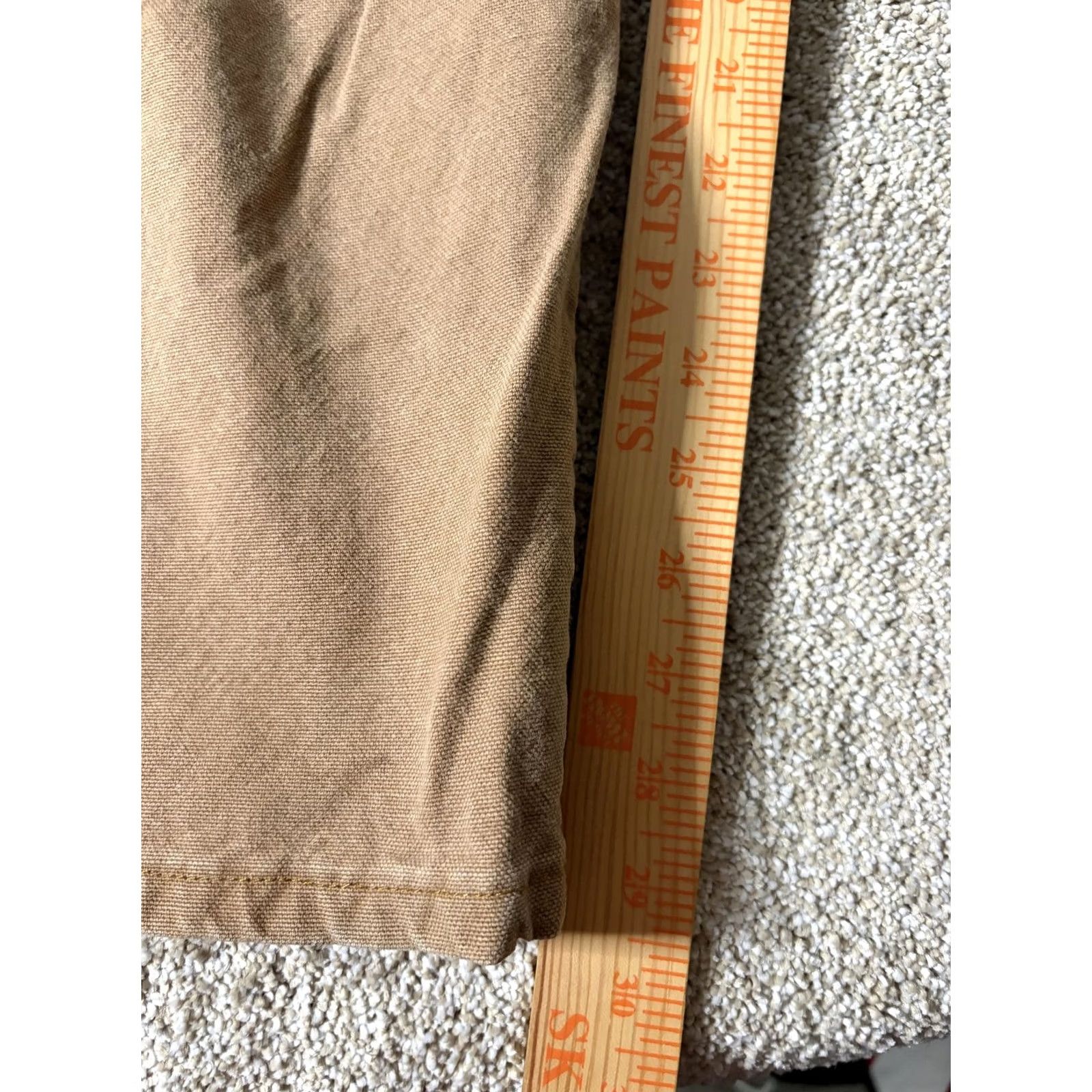 Vintage Mens Canvas Carpenter Pants 42x32 Brown Relaxed Fit Workwear Utility Casual Pants Mens Brown Canvas Carpenter Work Pants 42 32 Mens Size US 42 / EU 58 - 4 Thumbnail
